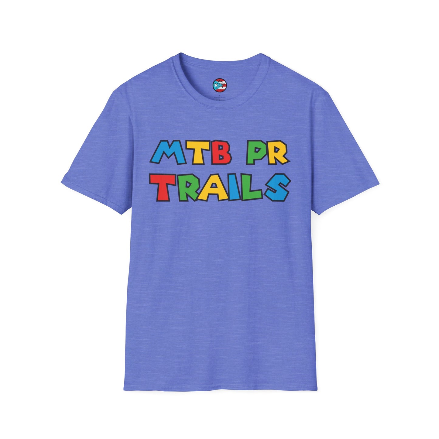 MTB PR TRAILS - LEVEL UP - Unisex Softstyle T-Shirt