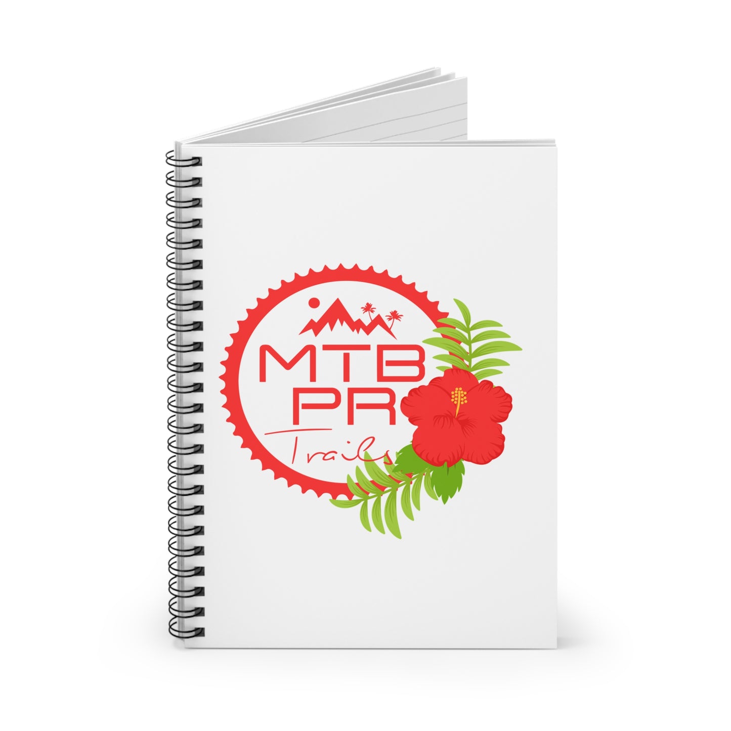 MTB PR Trails - Amapola - Spiral Notebook - Ruled Line
