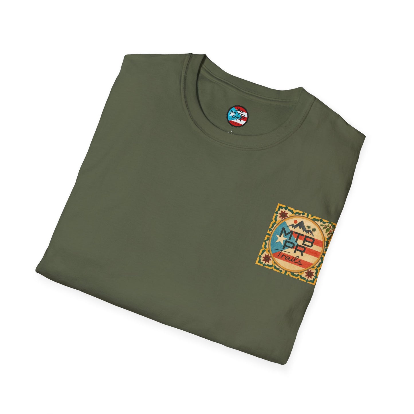 Mientras uno este vivo, uno debe correr MTB lo mas que pueda! - MTB PR Trails - Unisex Softstyle T-Shirt