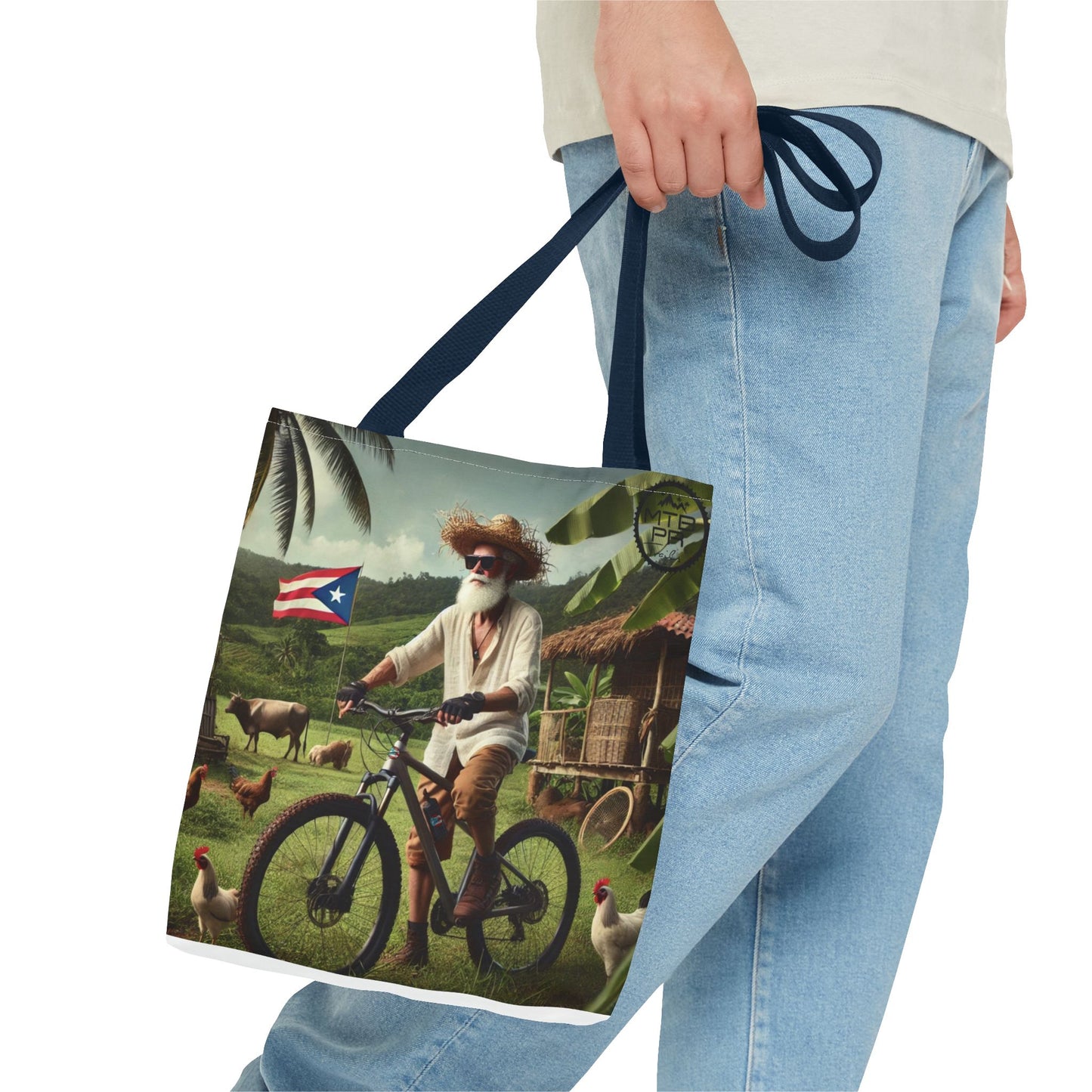 El Jibaro MTB - Logo OG - Tote Bag (AOP)
