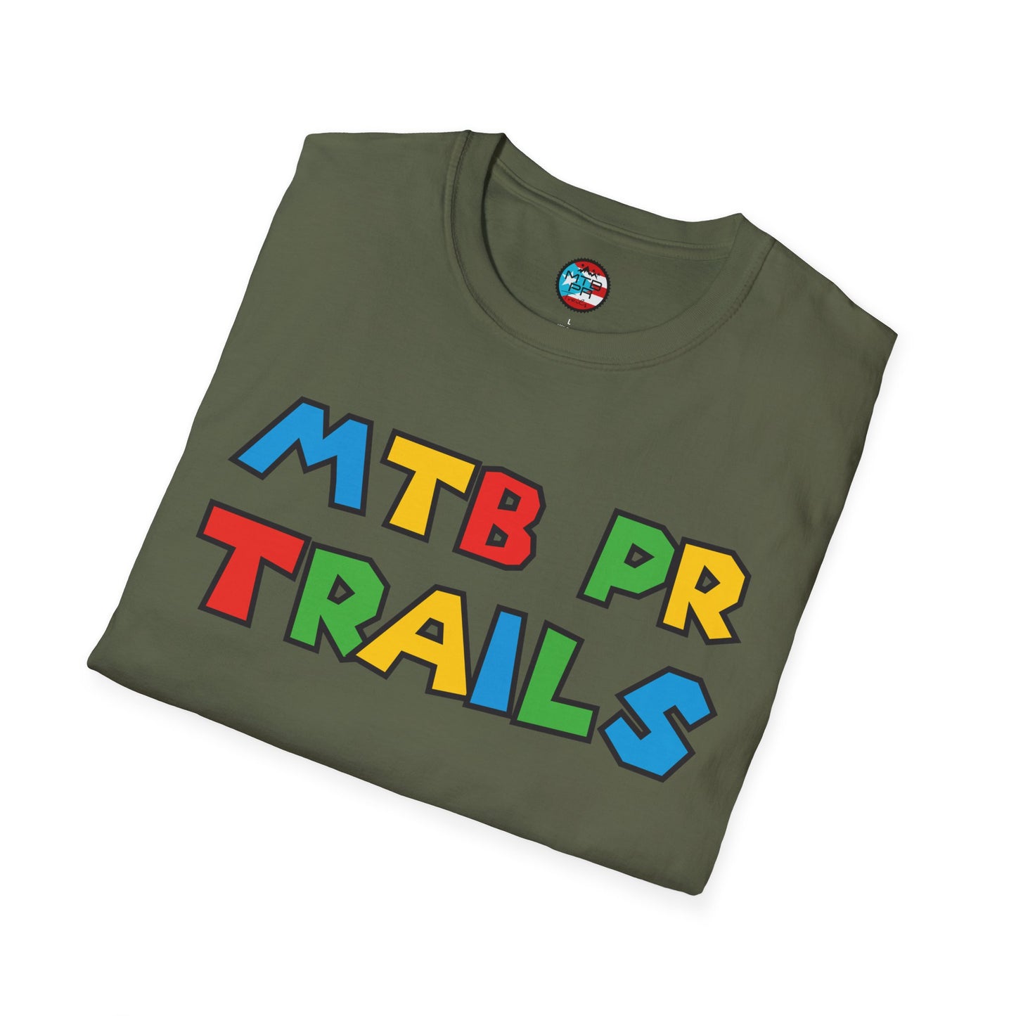 MTB PR TRAILS - LEVEL UP - Unisex Softstyle T-Shirt