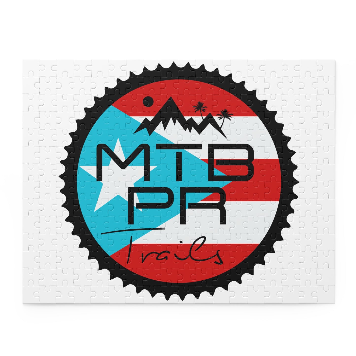 Puzzle (120, 252, 500-Piece) - MTB PR Trails - Bandera