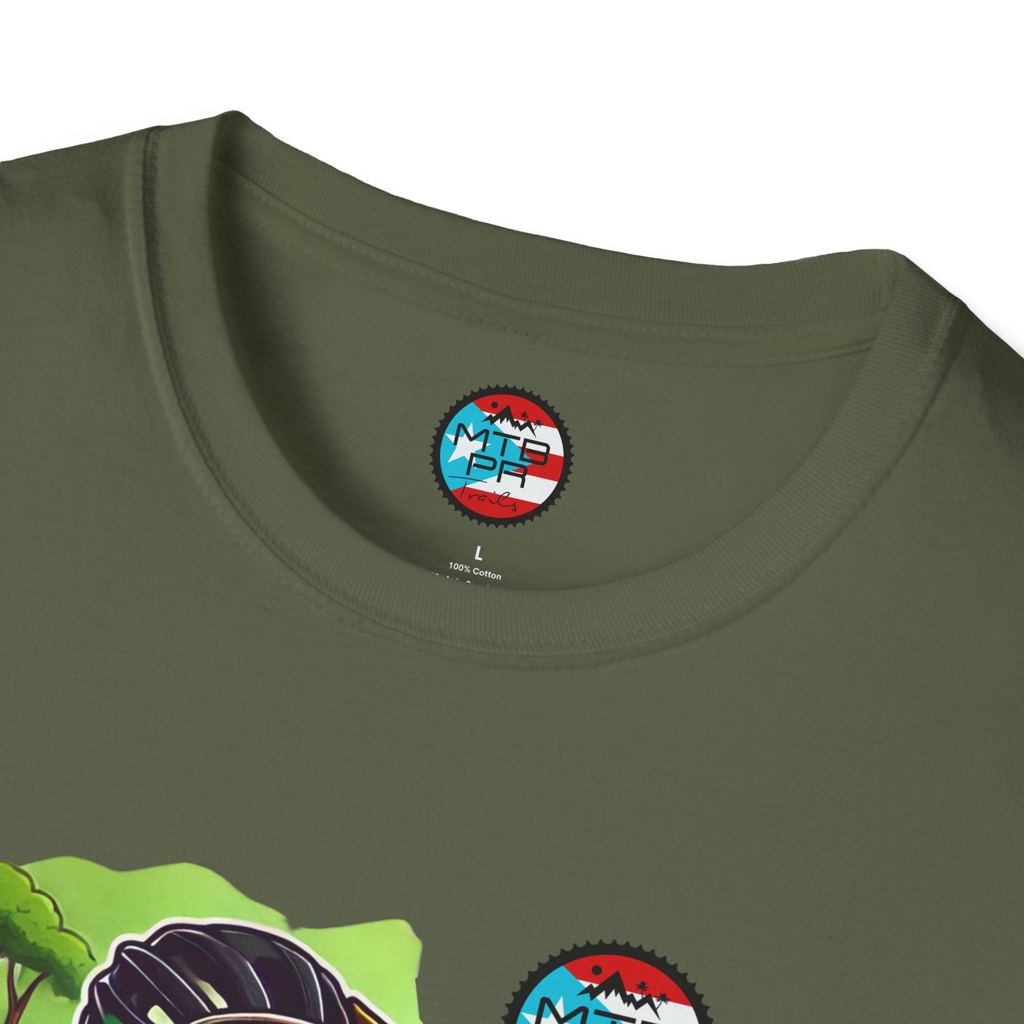 Sapo Concho en MTB - MTB PR Trails - Unisex Softstyle T-Shirt
