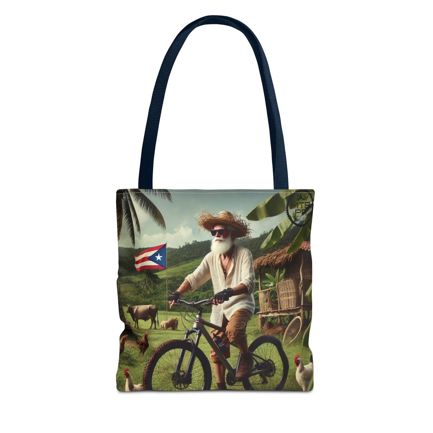 El Jibaro MTB - Logo OG - Tote Bag (AOP)