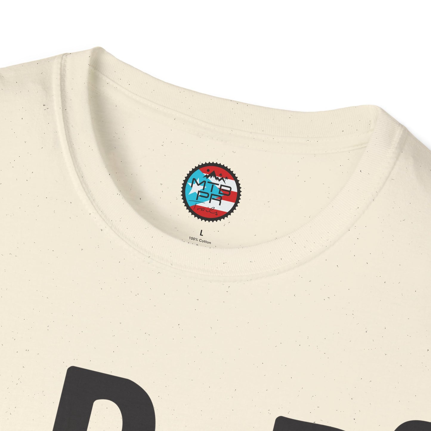 DeBI CoRReR MaS BICI - Black - MTB PR TRAILS - Unisex Softstyle T-Shirt