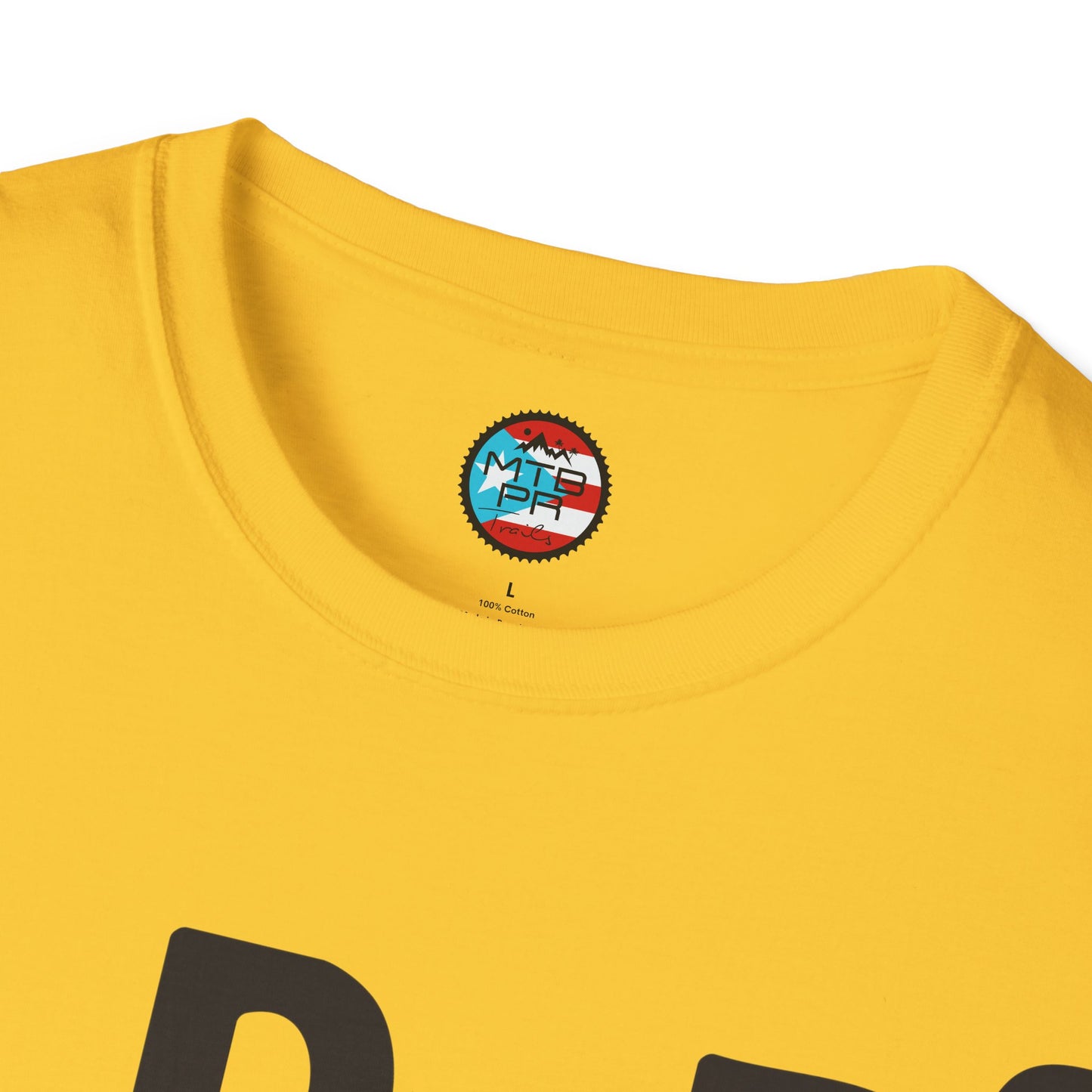 DeBI CoRReR MaS BICI - Black - MTB PR TRAILS - Unisex Softstyle T-Shirt