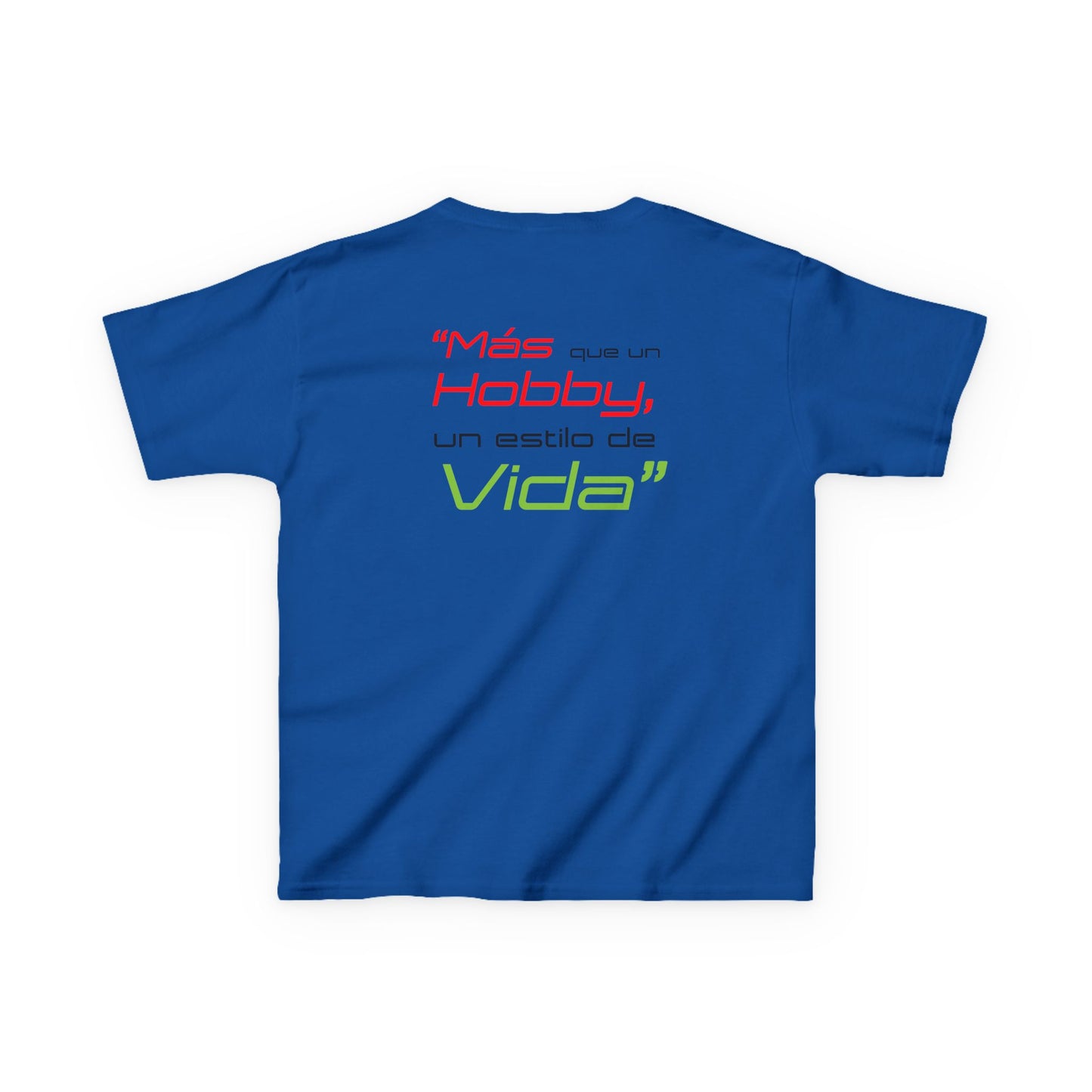 "Mas que un hobby, es un estilo de VIDA" - Logo OG - Kids Heavy Cotton™ Tee