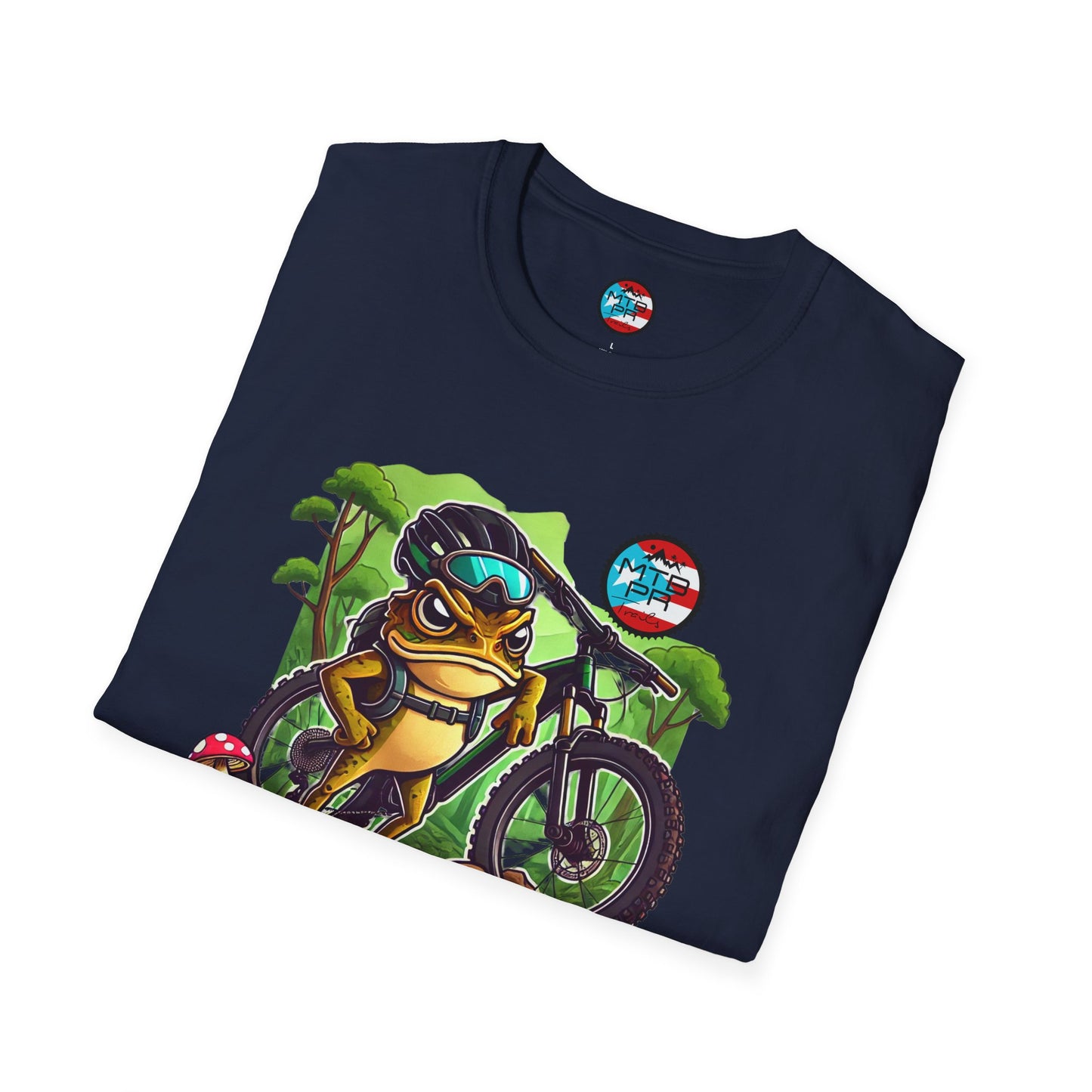 Sapo Concho en MTB - MTB PR Trails - Unisex Softstyle T-Shirt