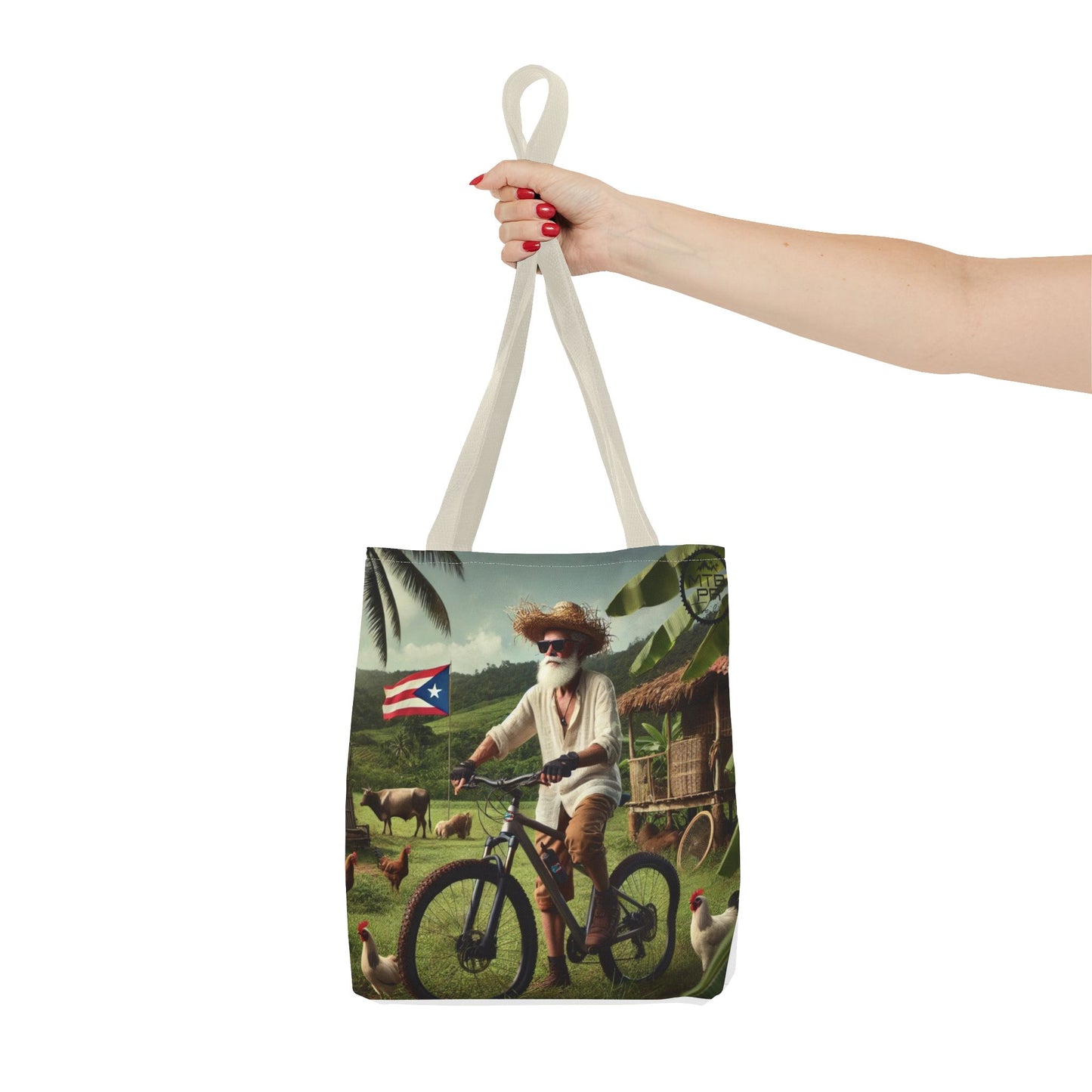 El Jibaro MTB - Logo OG - Tote Bag (AOP)