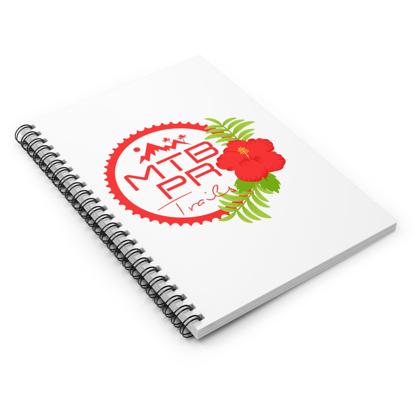 MTB PR Trails - Amapola - Spiral Notebook - Ruled Line