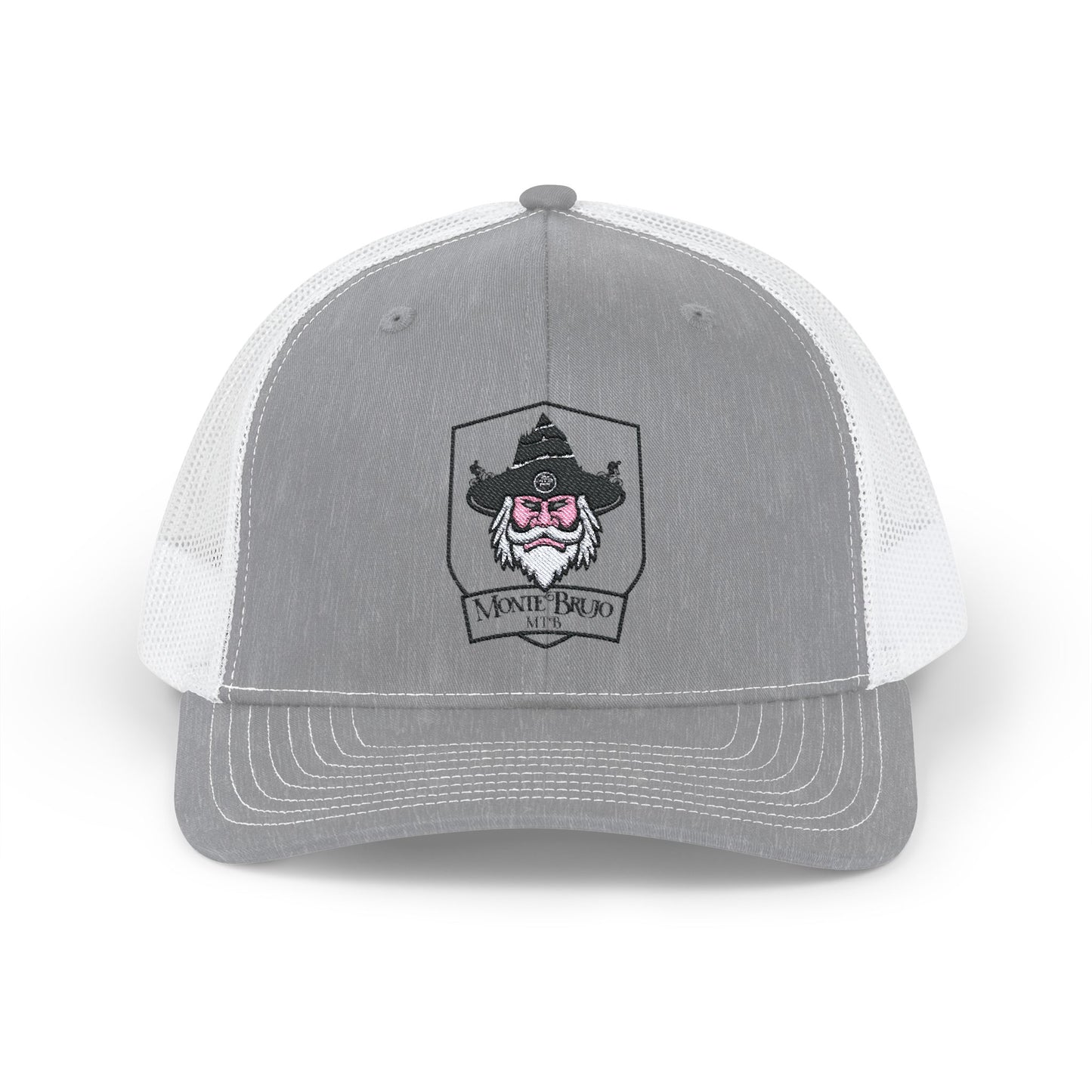 Snapback Trucker Cap - Monte Brujo MTB Trail Logo Design - Guayam Puerto Rico