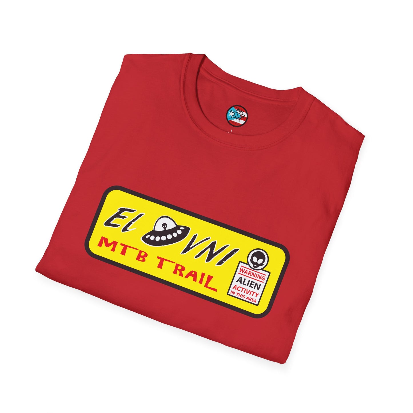 El Ovni MTB OG - MTB PR TRAILS - Unisex Softstyle T-Shirt