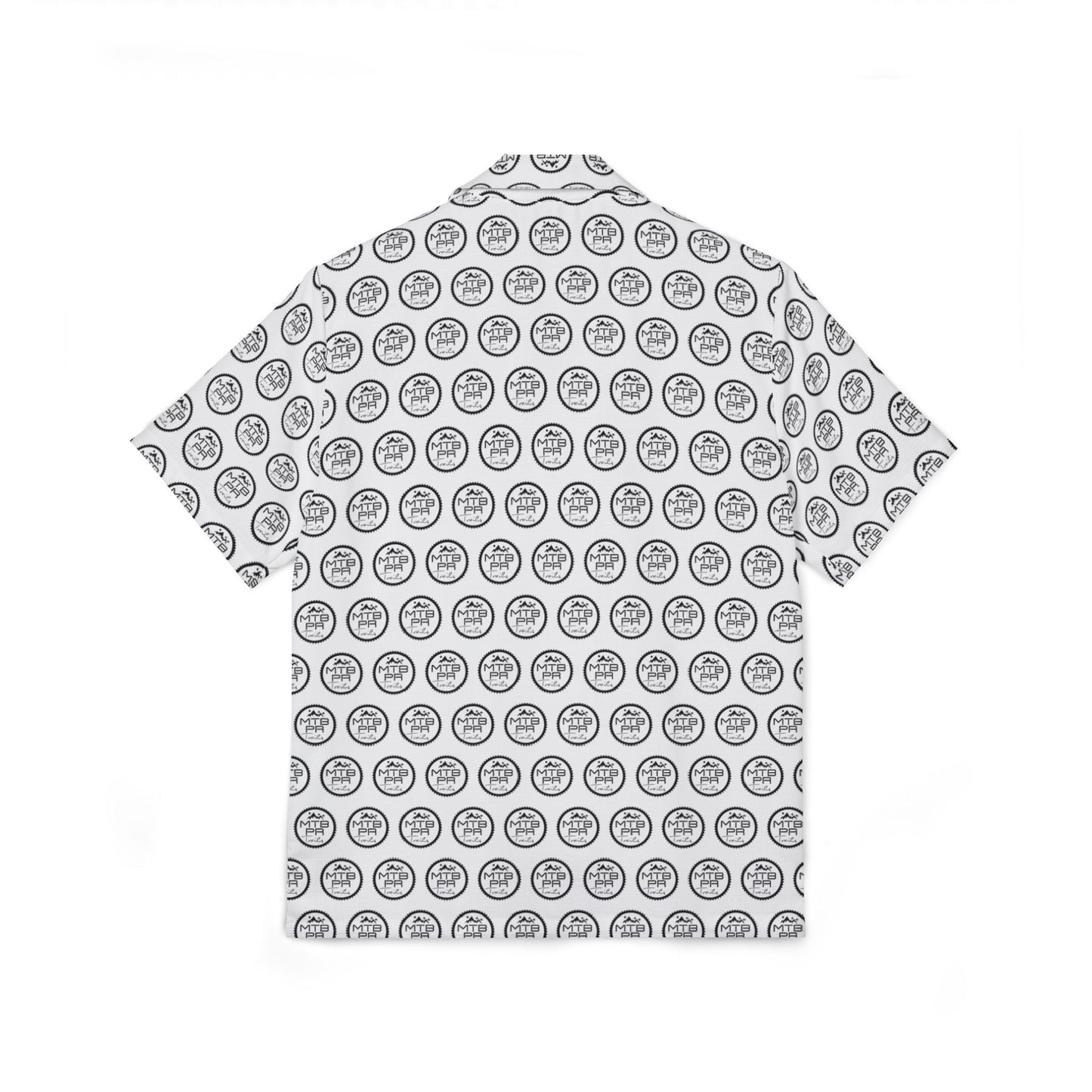 Men's Hawaiian Camp Shirt (AOP) - MTB PR Trails - OG