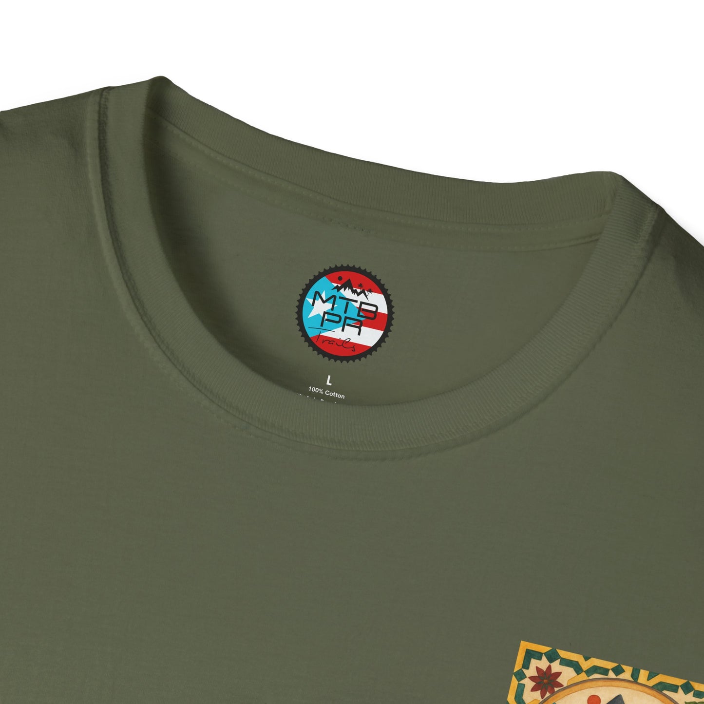 Mientras uno este vivo, uno debe correr MTB lo mas que pueda! - MTB PR Trails - Unisex Softstyle T-Shirt