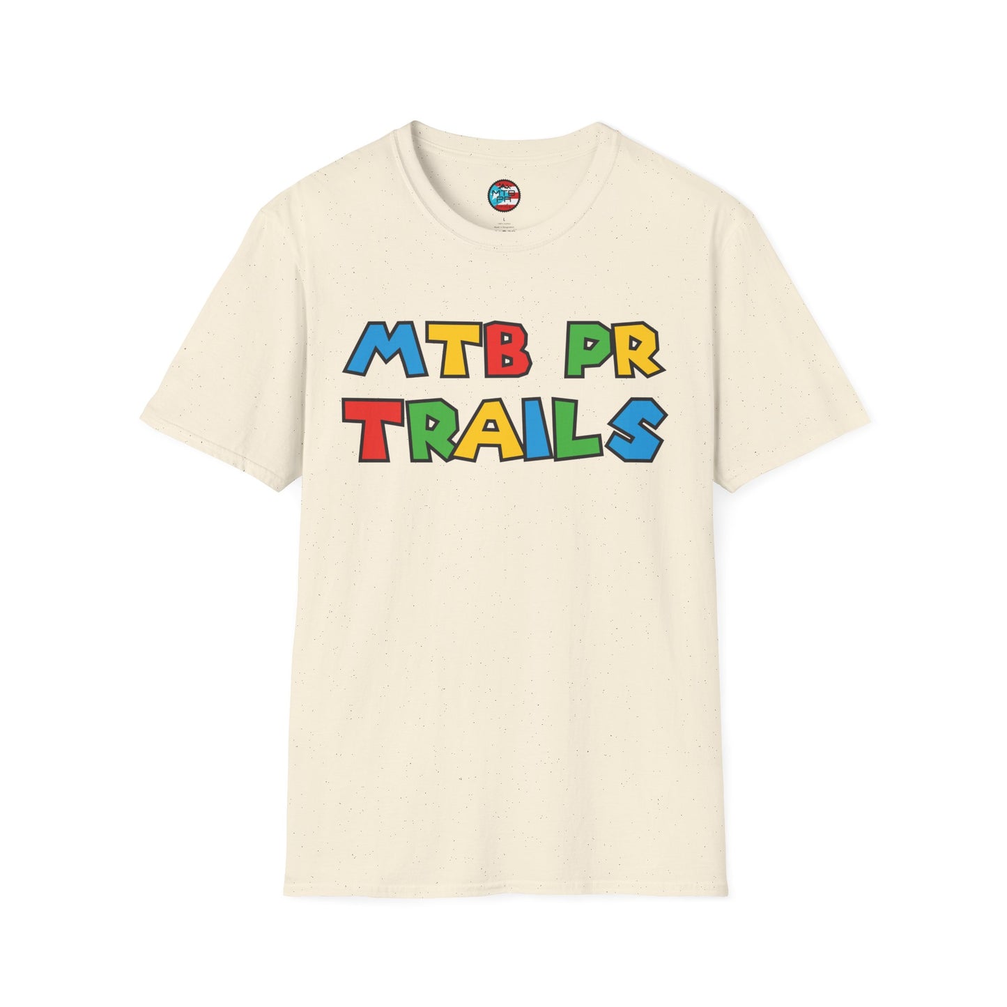 MTB PR TRAILS - LEVEL UP - Unisex Softstyle T-Shirt