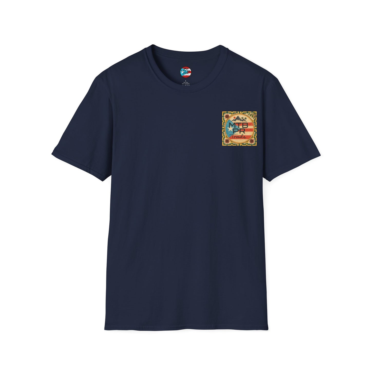 Mientras uno este vivo, uno debe correr MTB lo mas que pueda! - MTB PR Trails - Unisex Softstyle T-Shirt