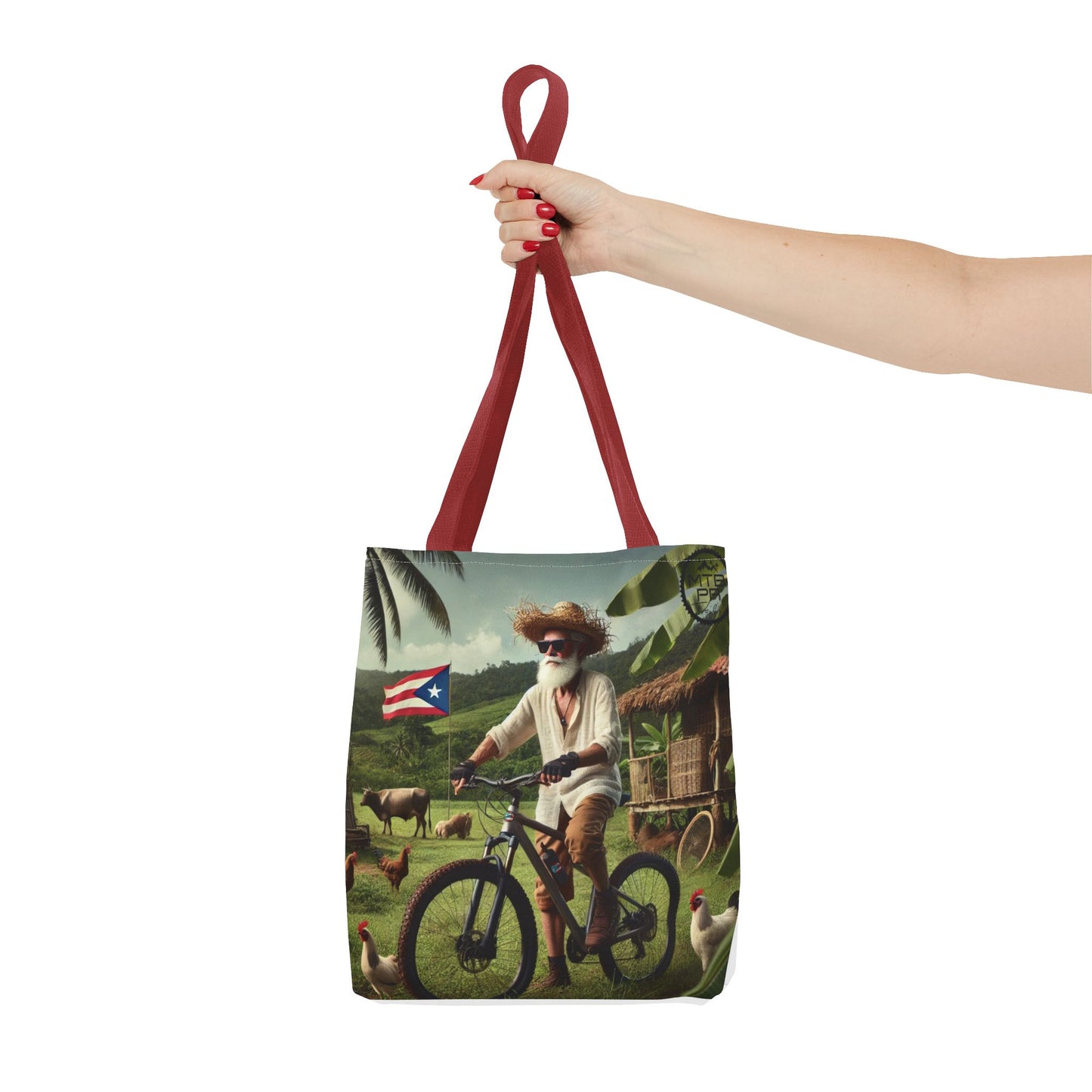 El Jibaro MTB - Logo OG - Tote Bag (AOP)