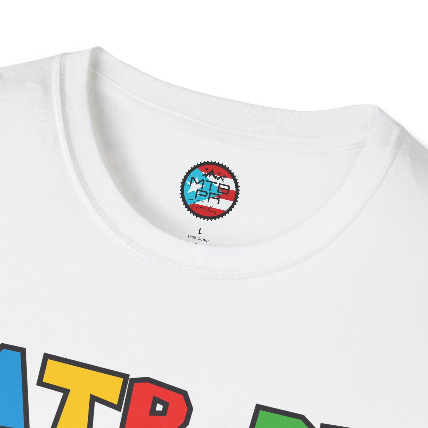 MTB PR TRAILS - LEVEL UP - Unisex Softstyle T-Shirt