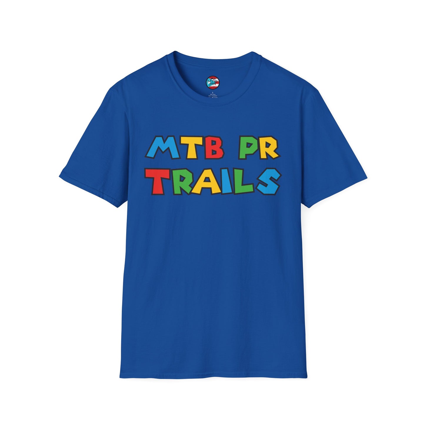 MTB PR TRAILS - LEVEL UP - Unisex Softstyle T-Shirt