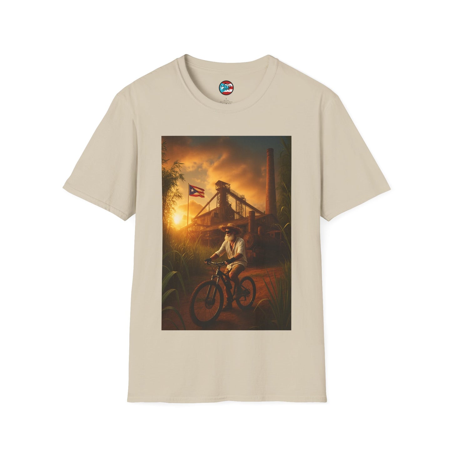 La Central en MTB - MTB PR Trails - Unisex Softstyle T-Shirt
