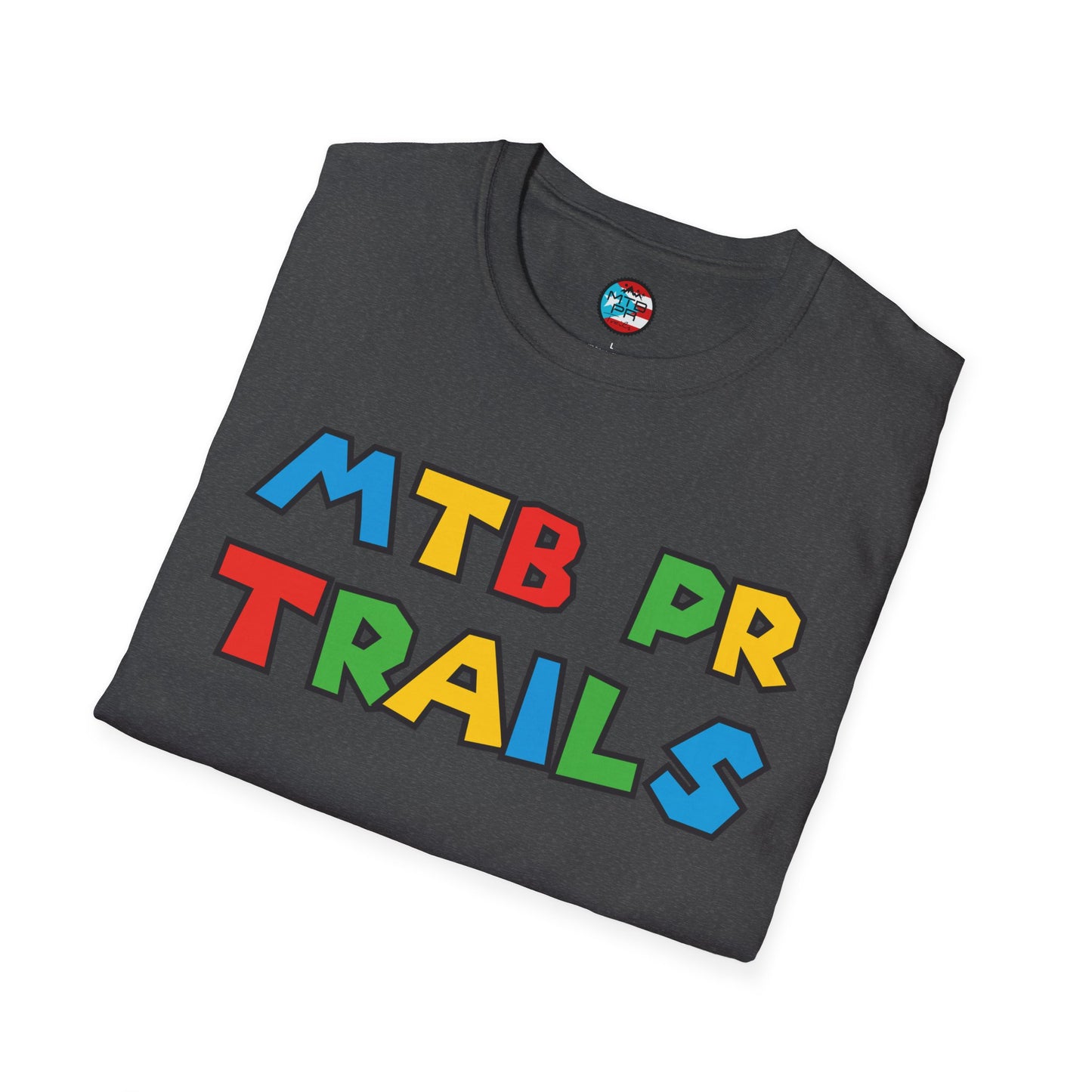 MTB PR TRAILS - LEVEL UP - Unisex Softstyle T-Shirt