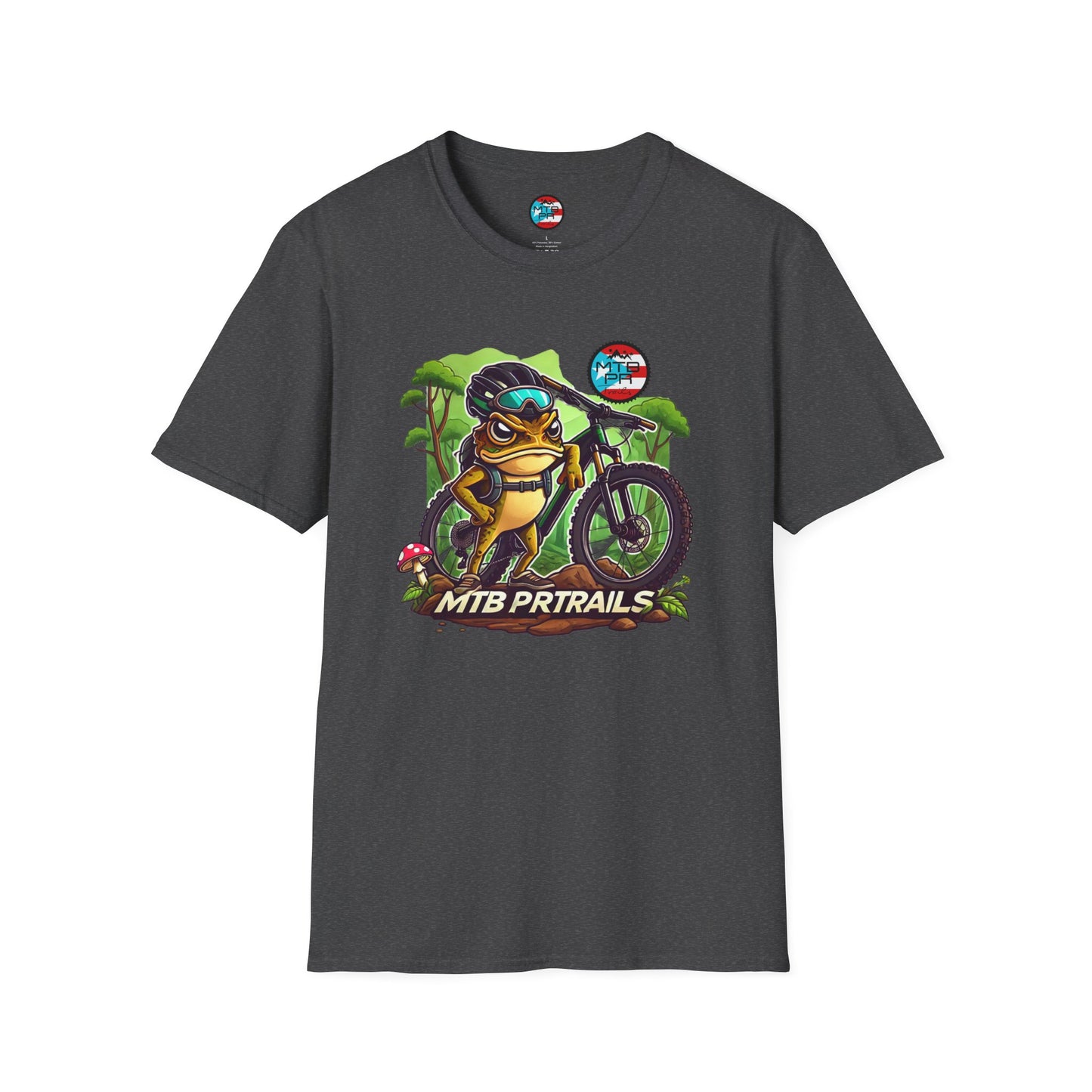 Sapo Concho en MTB - MTB PR Trails - Unisex Softstyle T-Shirt