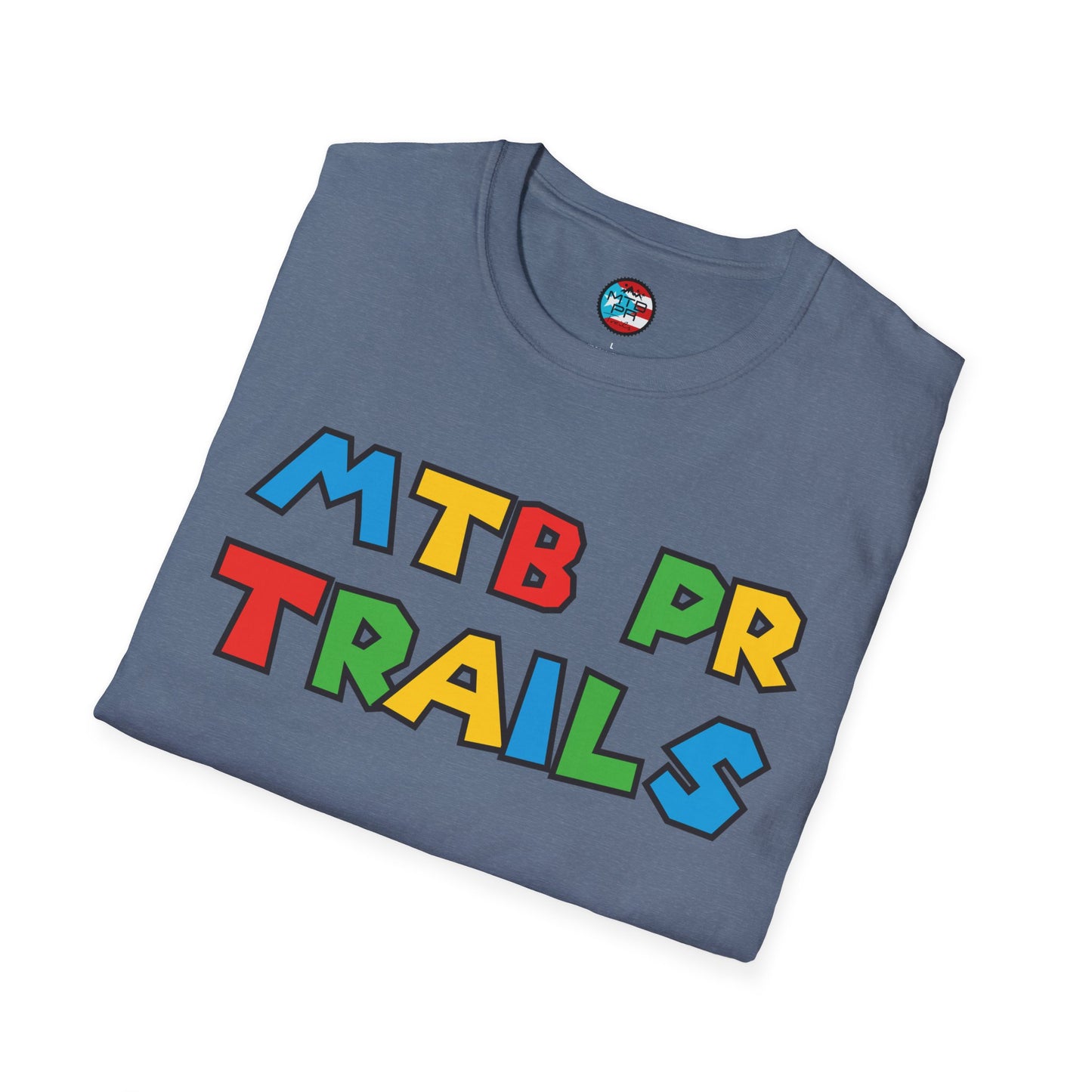 MTB PR TRAILS - LEVEL UP - Unisex Softstyle T-Shirt