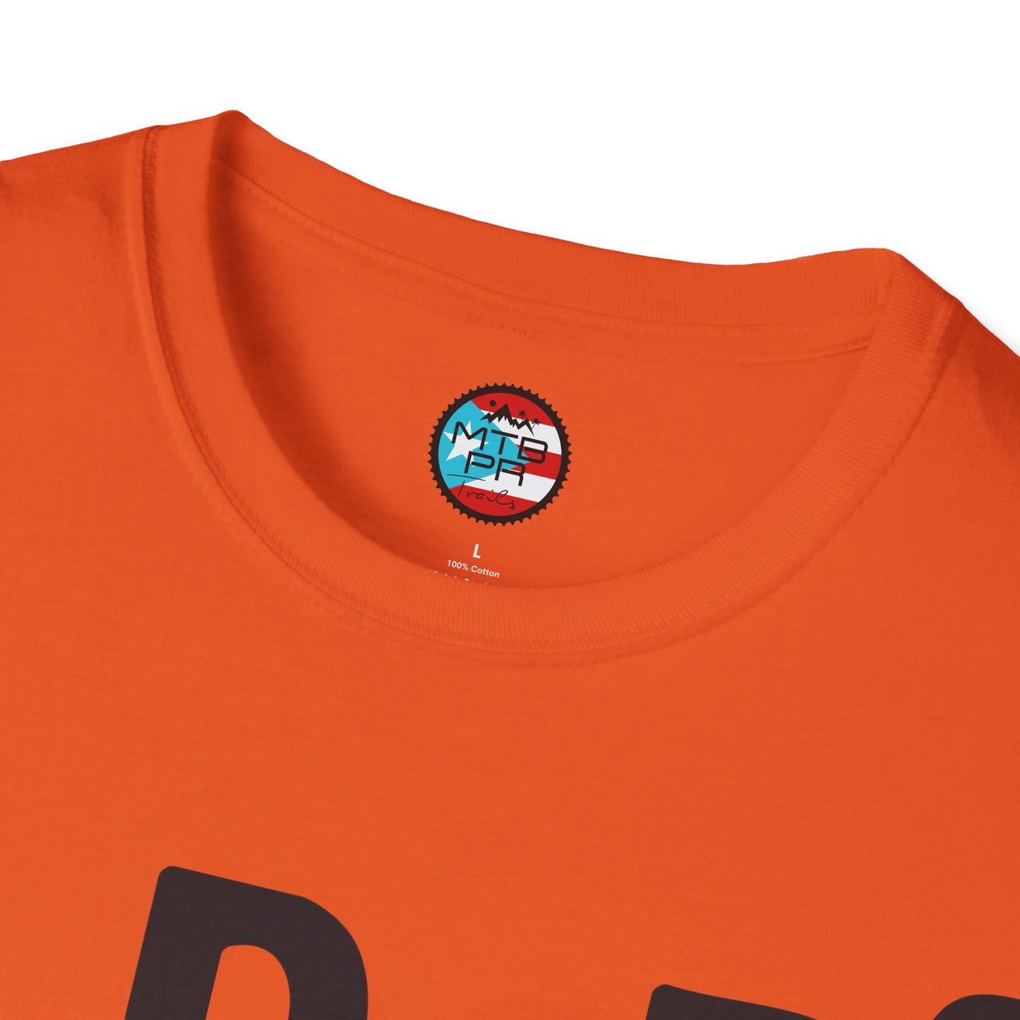 DeBI CoRReR MaS BICI - Black - MTB PR TRAILS - Unisex Softstyle T-Shirt