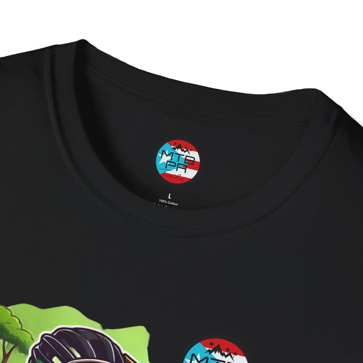 Sapo Concho en MTB - MTB PR Trails - Unisex Softstyle T-Shirt