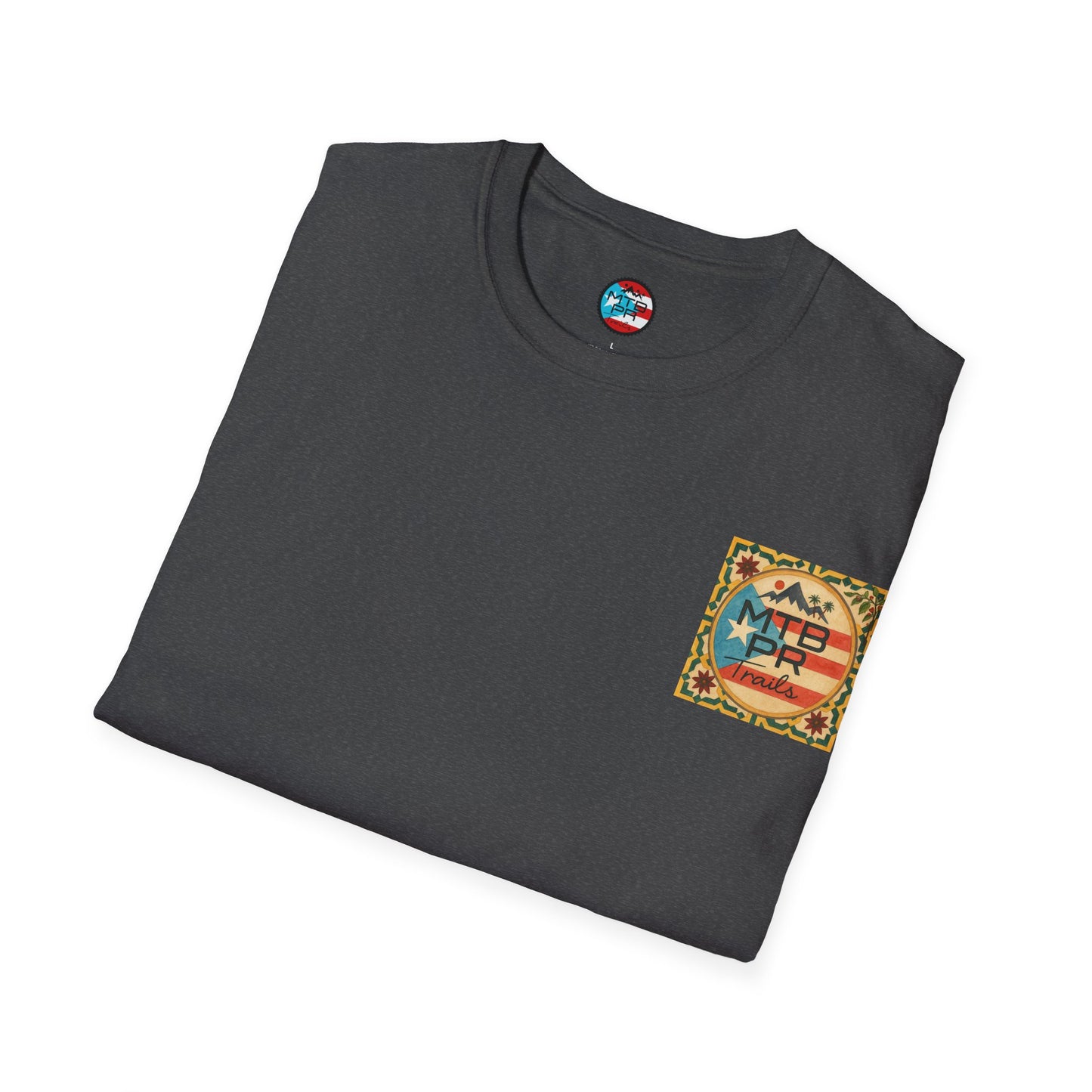 Mientras uno este vivo, uno debe correr MTB lo mas que pueda! - MTB PR Trails - Unisex Softstyle T-Shirt