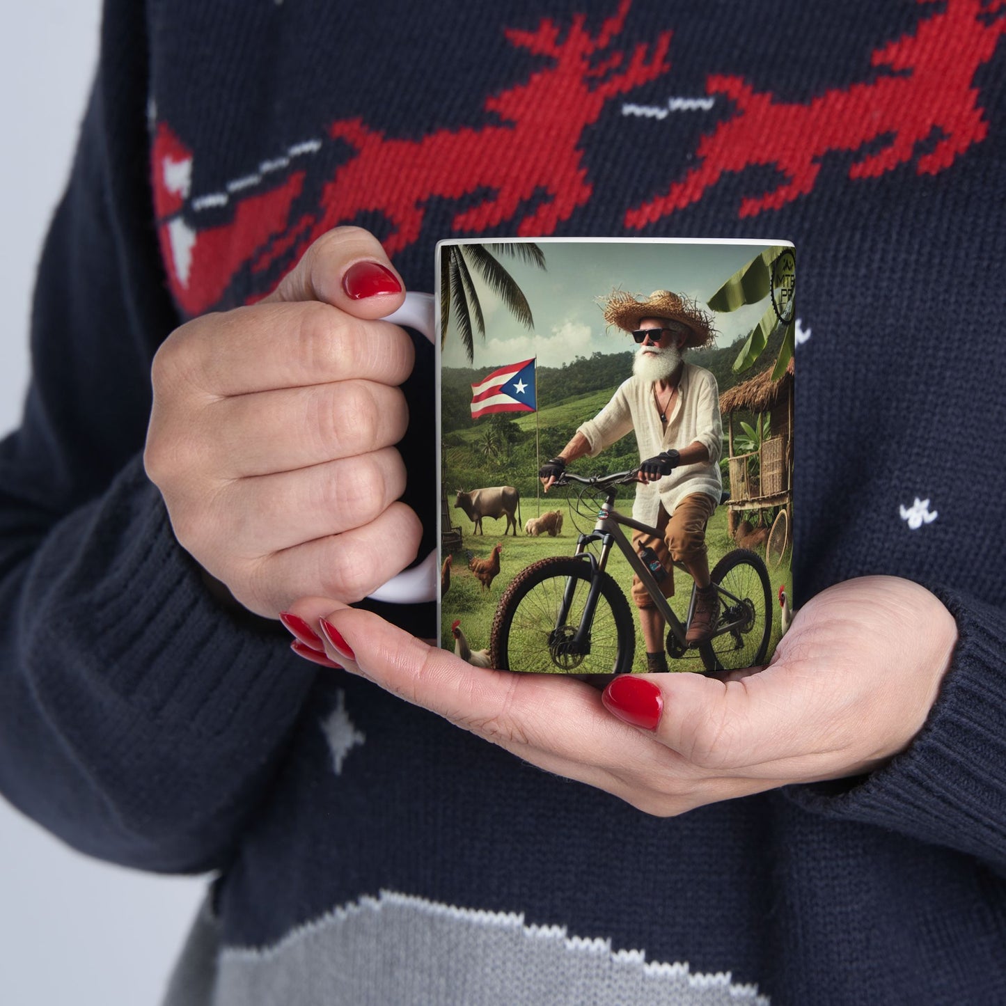 El Jibaro MTB OG - Ceramic Mug, (11oz)