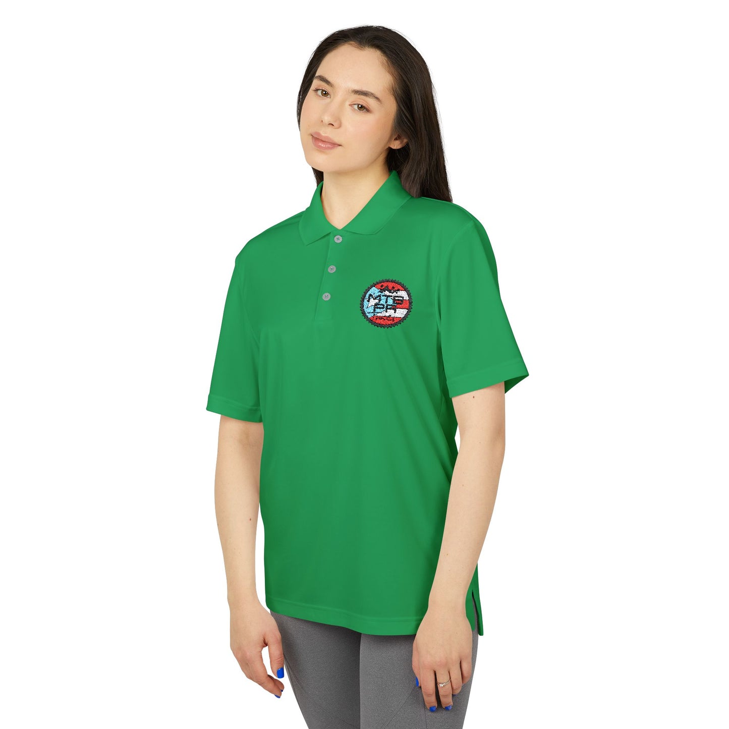 Adidas Unisex Performance Polo - MTB PR Trails - Bandera