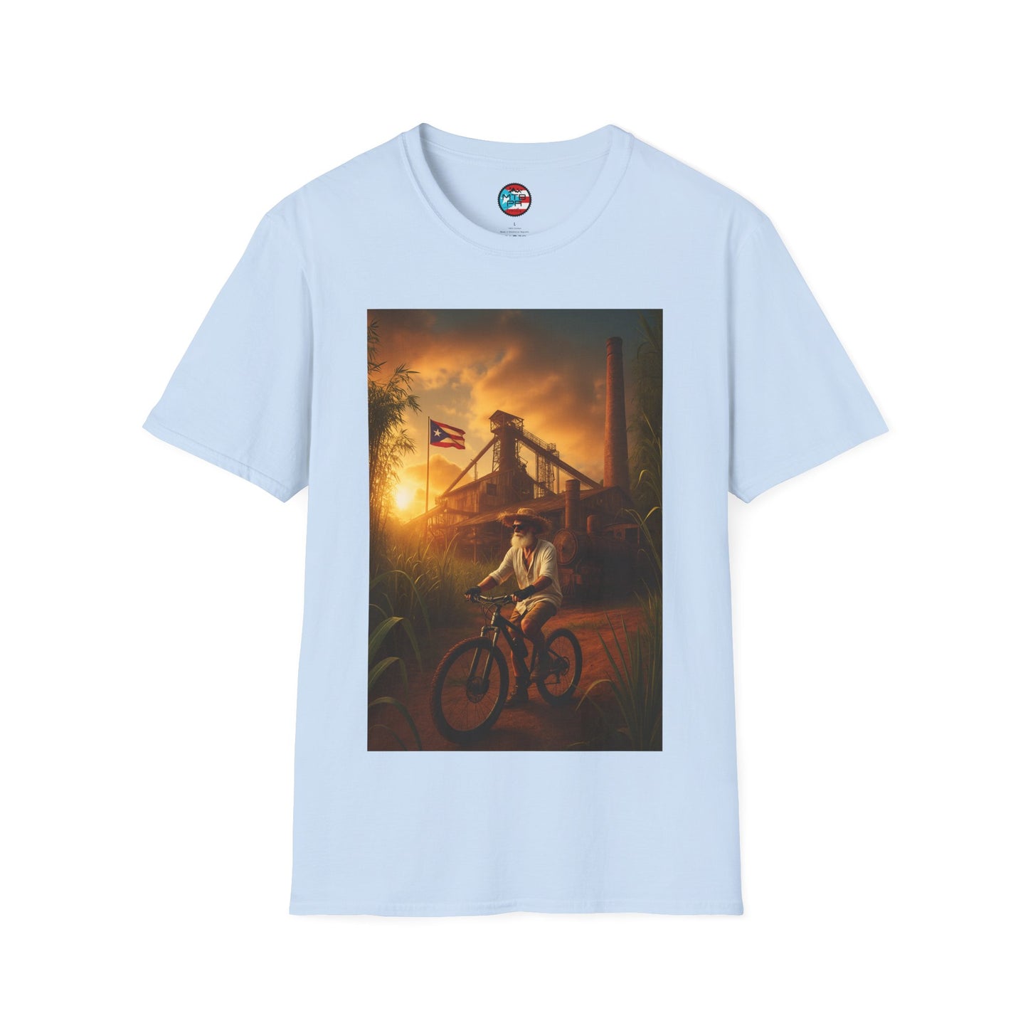 La Central en MTB - MTB PR Trails - Unisex Softstyle T-Shirt