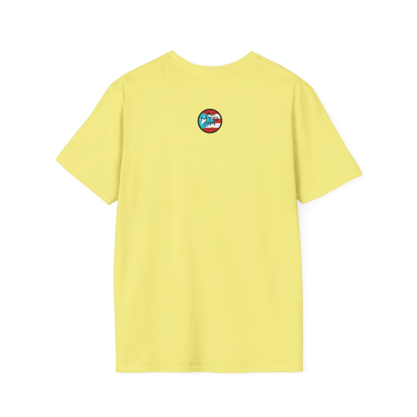 DeBI CoRReR MaS BICI - Black - MTB PR TRAILS - Unisex Softstyle T-Shirt