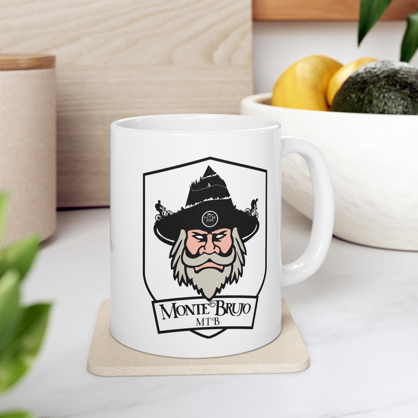 Monte Brujo MTB - OG - Ceramic Mug, (11oz)