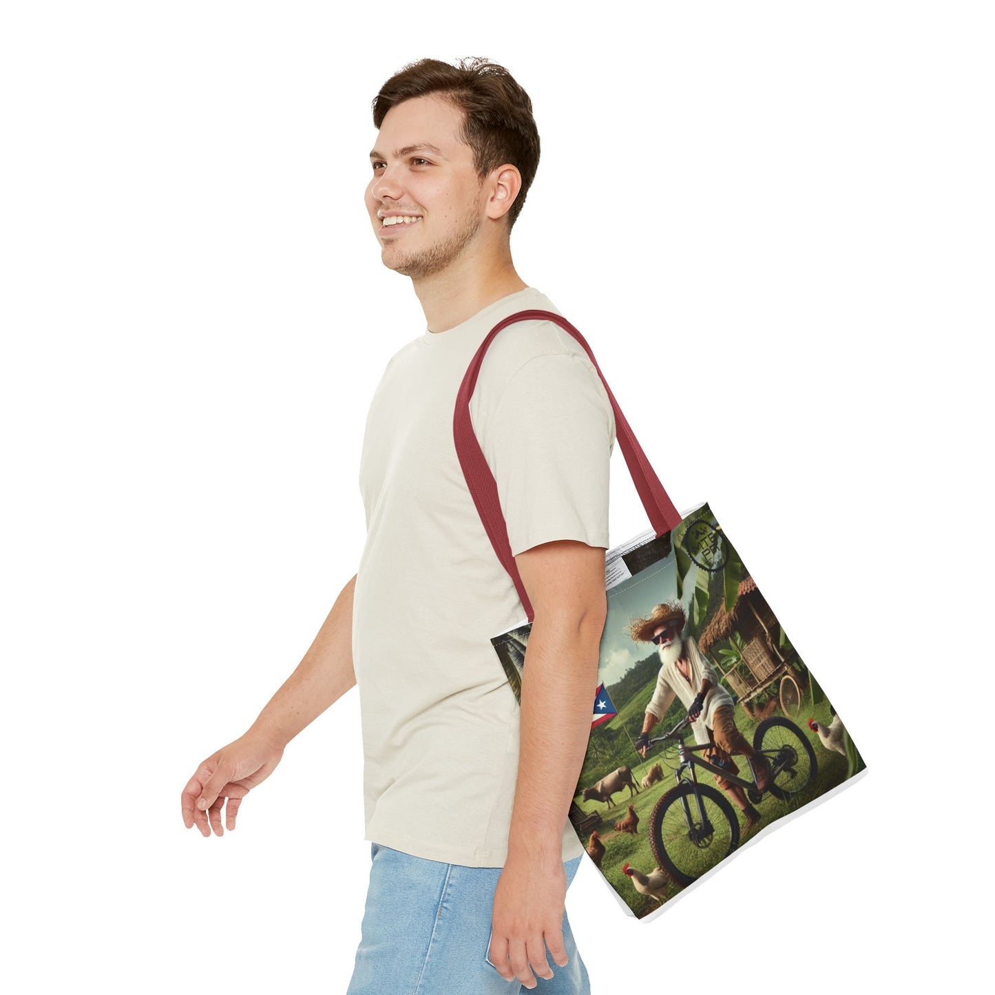 El Jibaro MTB - Logo OG - Tote Bag (AOP)