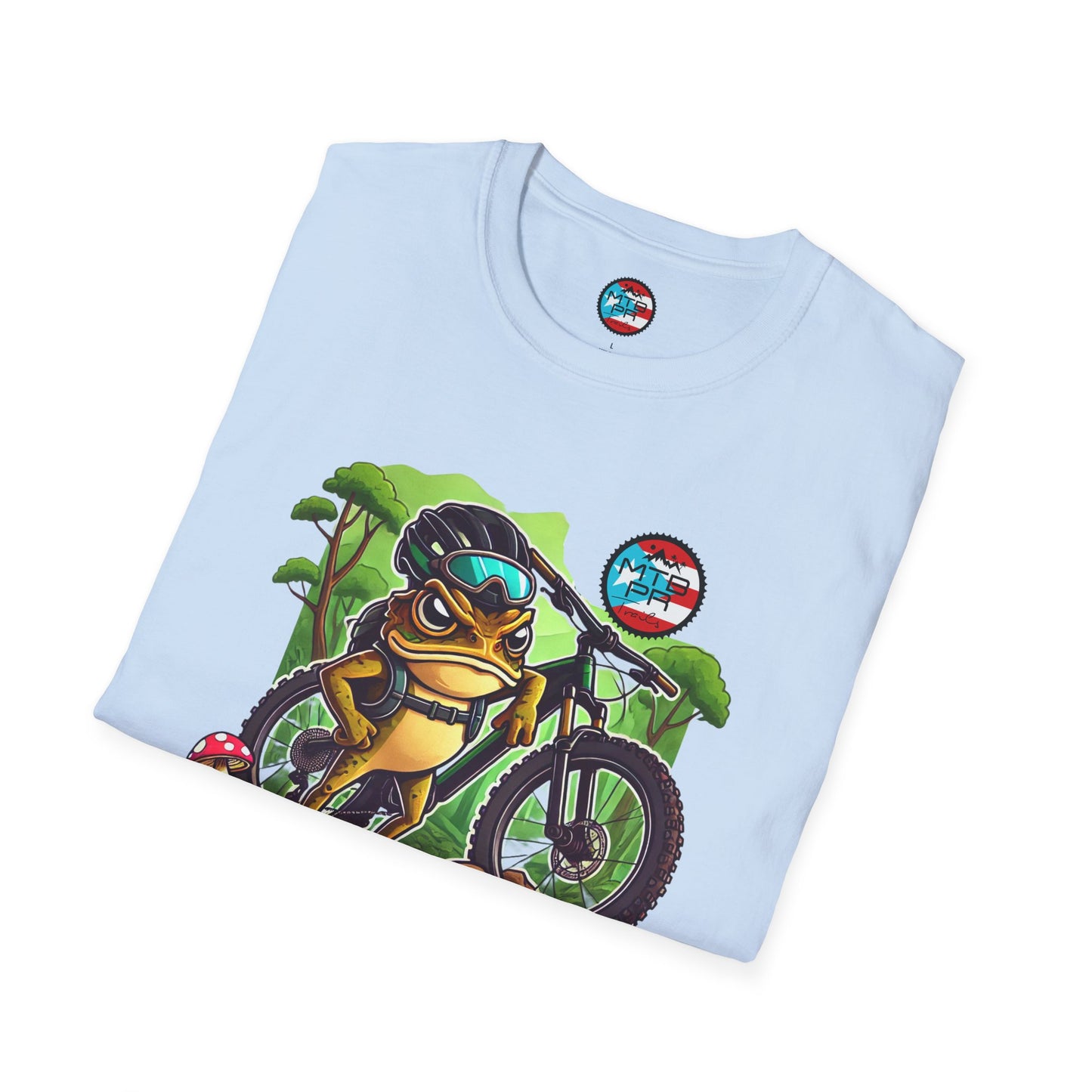 Sapo Concho en MTB - MTB PR Trails - Unisex Softstyle T-Shirt