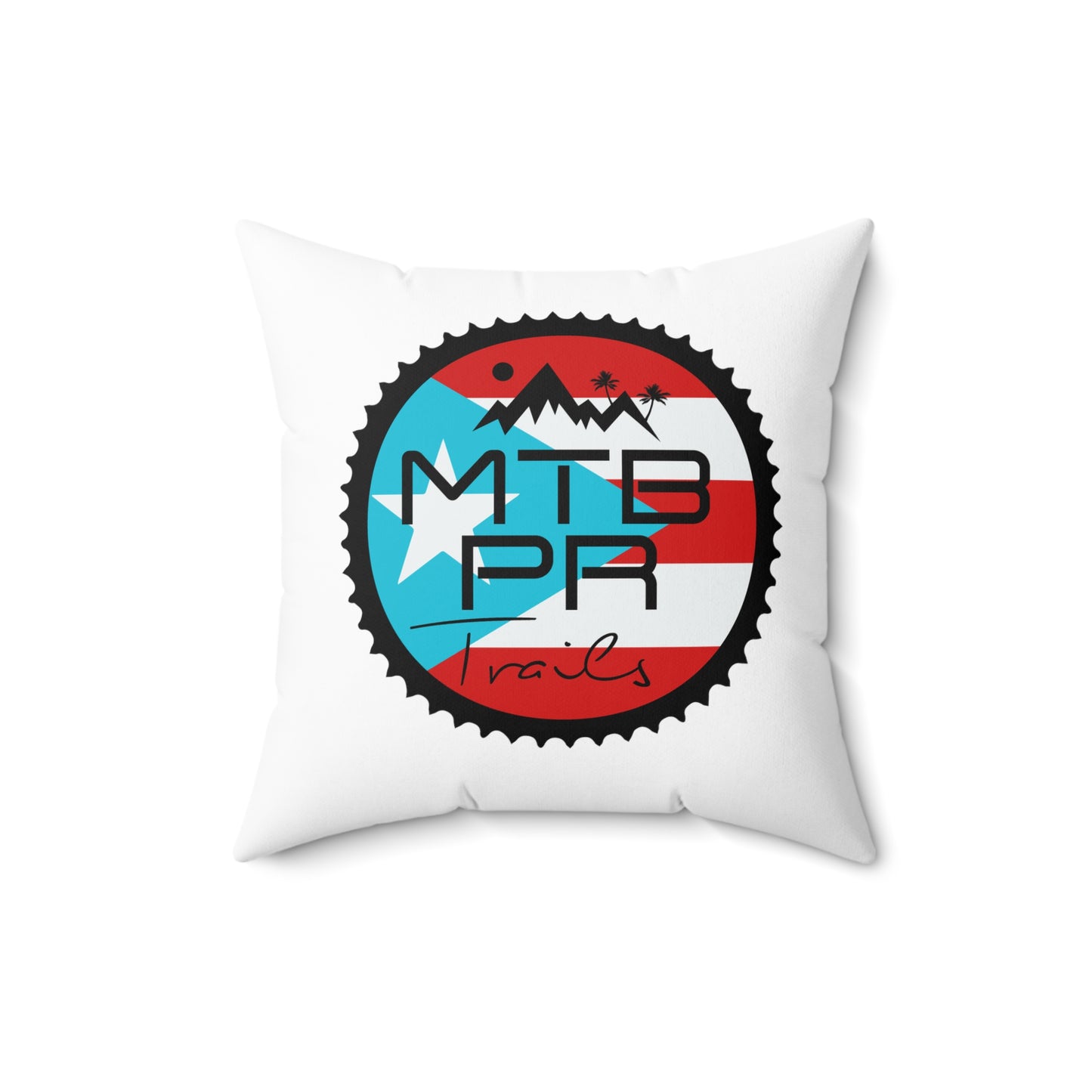 Monte Brujo MTB - LOGO OG - Spun Polyester Square Pillow