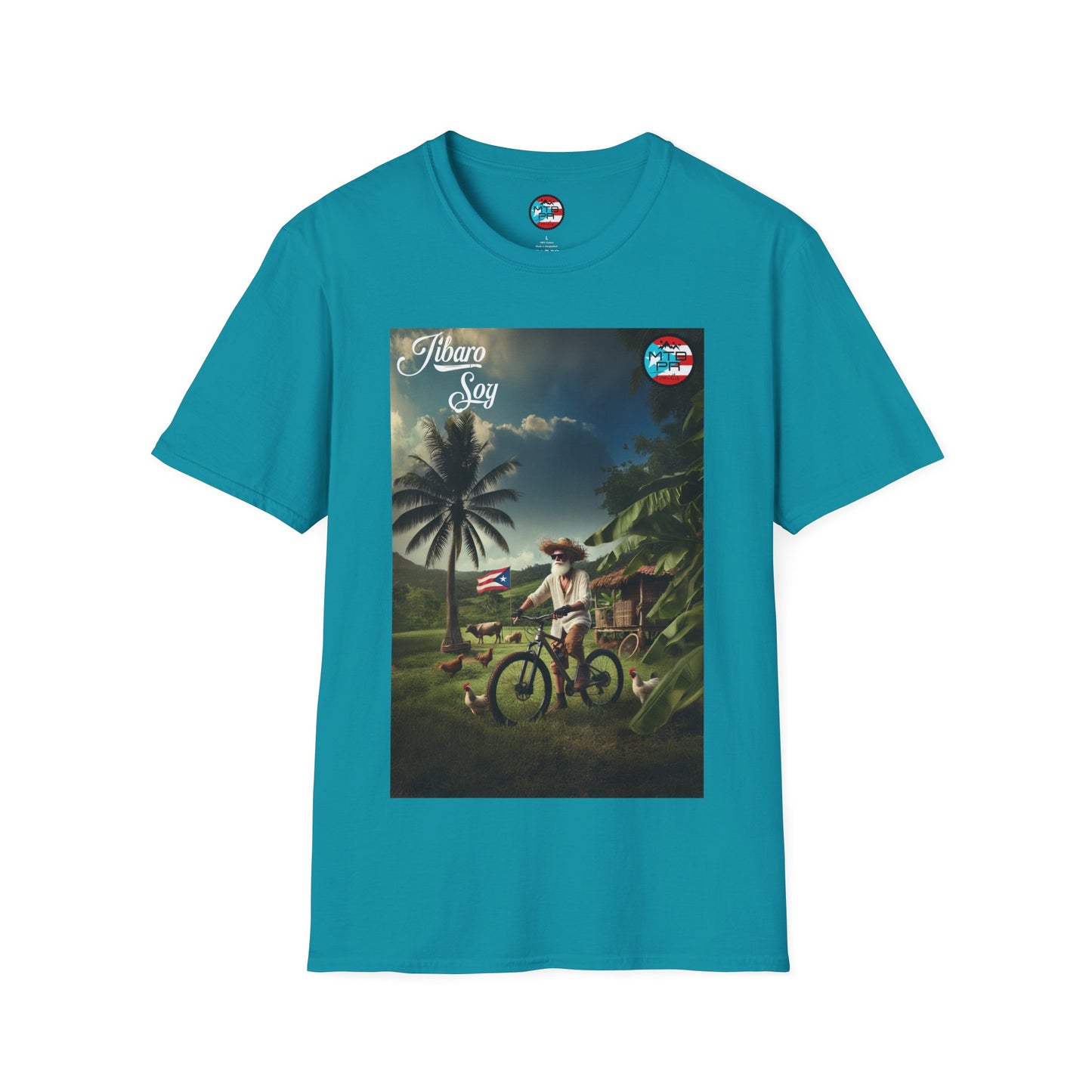 El Jibaro MTB Trails - Unisex Softstyle T-Shirt