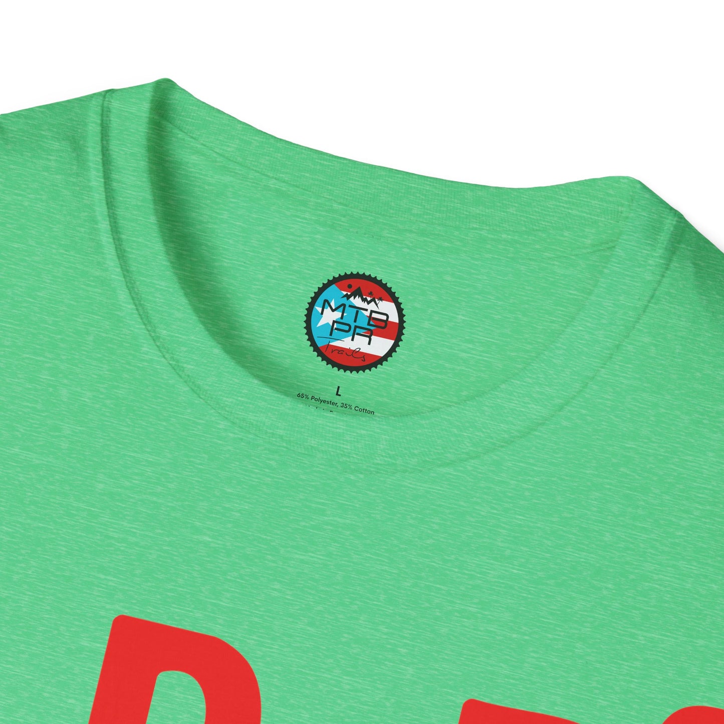 DeBI CoRReR MaS BICI - Bandera - MTB PR TRAILS - Unisex Softstyle T-Shirt
