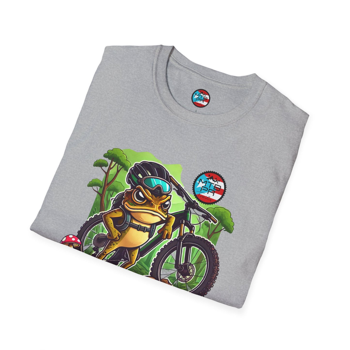 Sapo Concho en MTB - MTB PR Trails - Unisex Softstyle T-Shirt