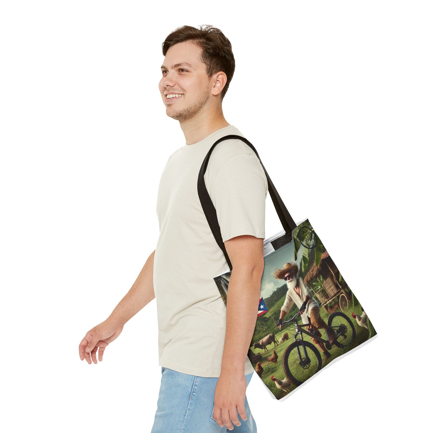 El Jibaro MTB - Logo OG - Tote Bag (AOP)