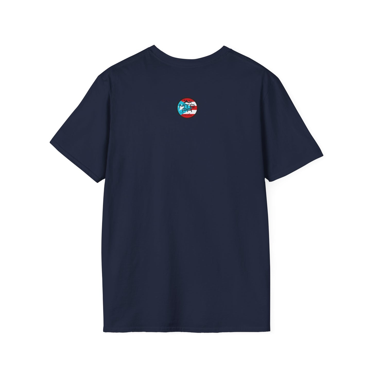 DeBI CoRReR MaS BICI - Bandera - MTB PR TRAILS - Unisex Softstyle T-Shirt