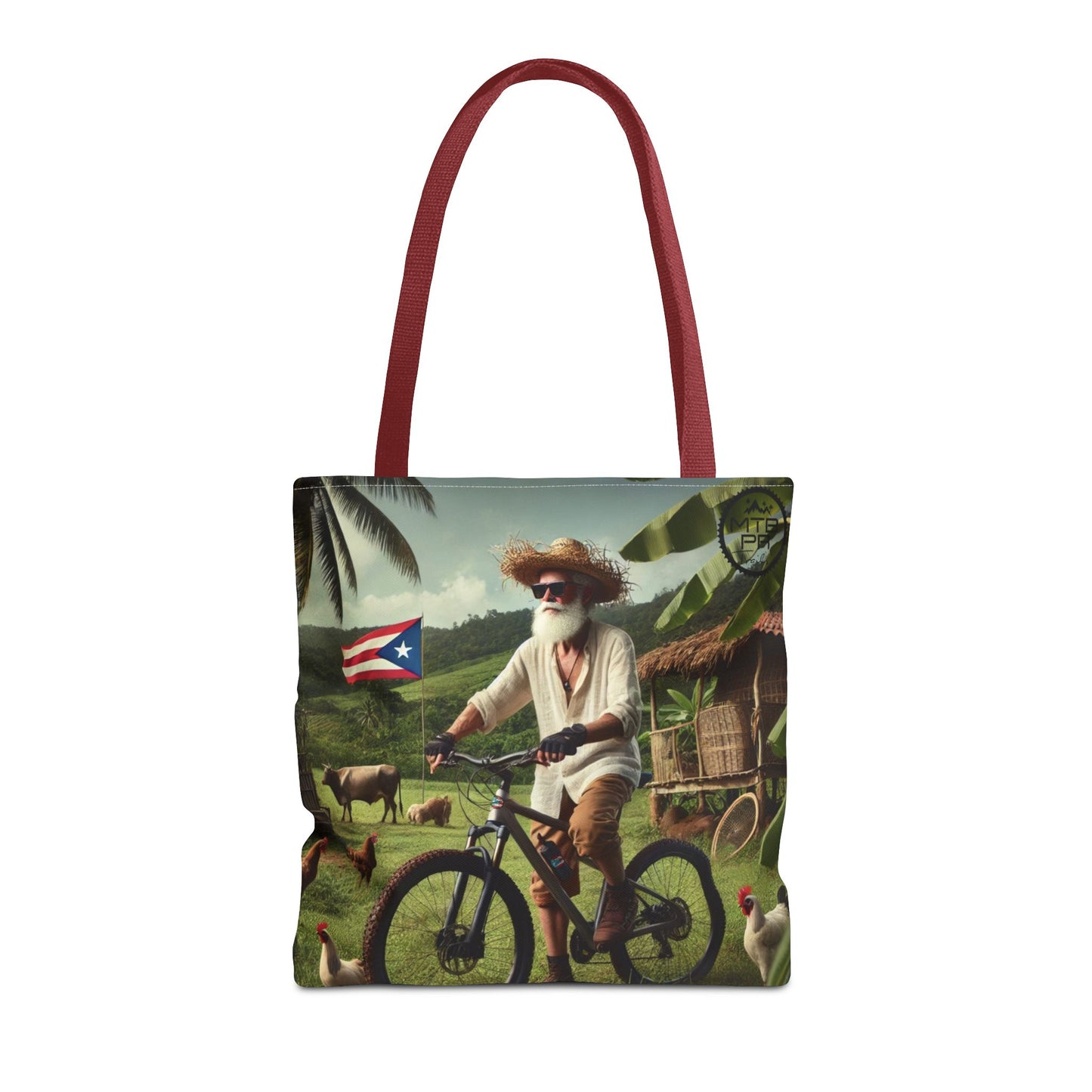 El Jibaro MTB - Logo OG - Tote Bag (AOP)
