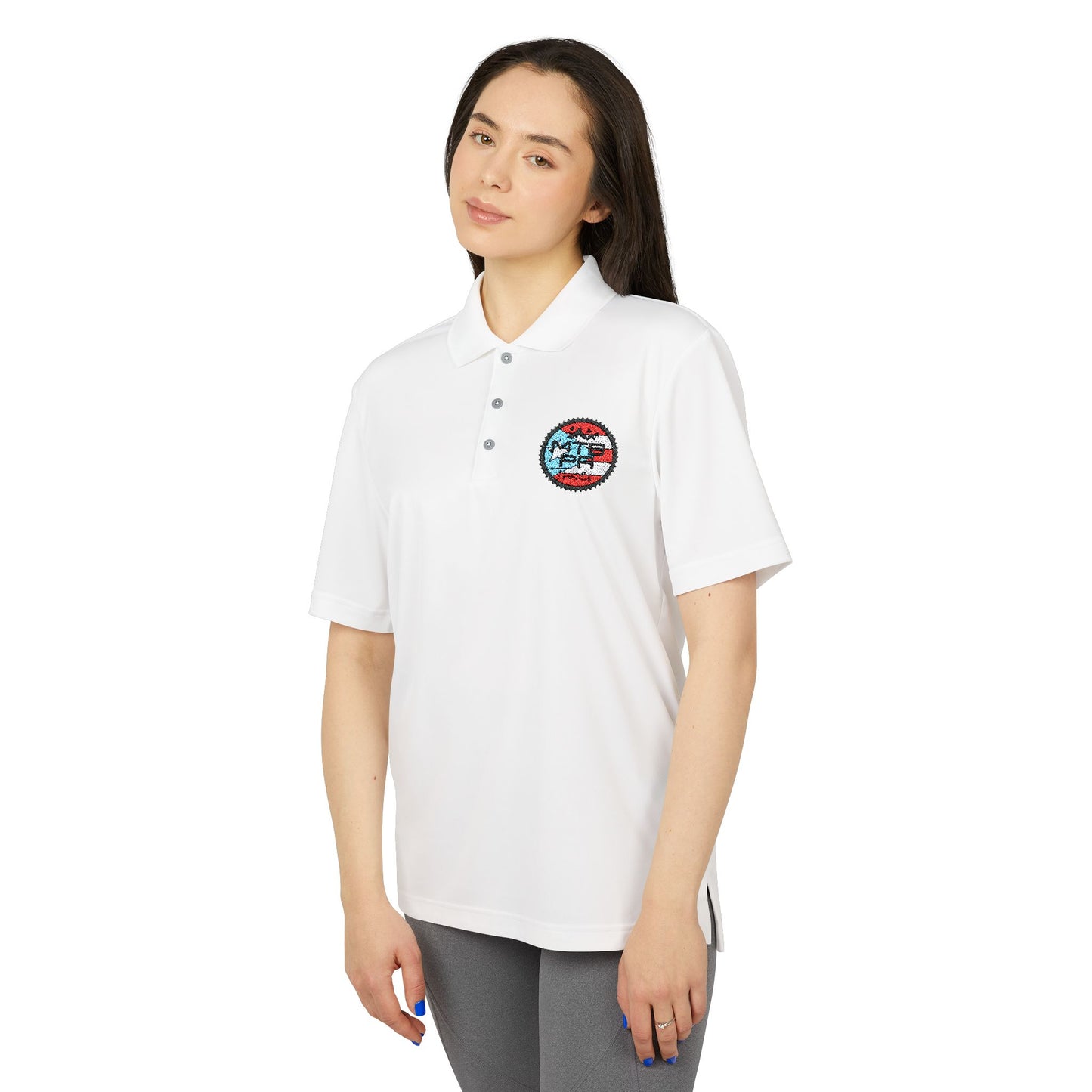 Adidas Unisex Performance Polo - MTB PR Trails - Bandera
