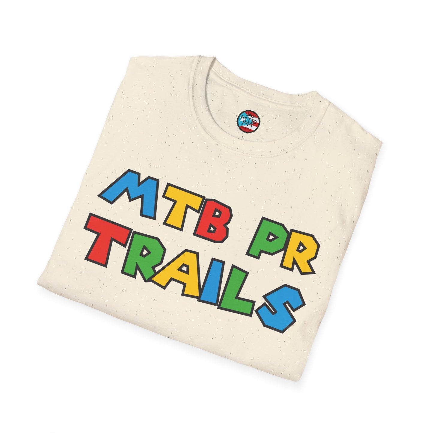 MTB PR TRAILS - LEVEL UP - Unisex Softstyle T-Shirt