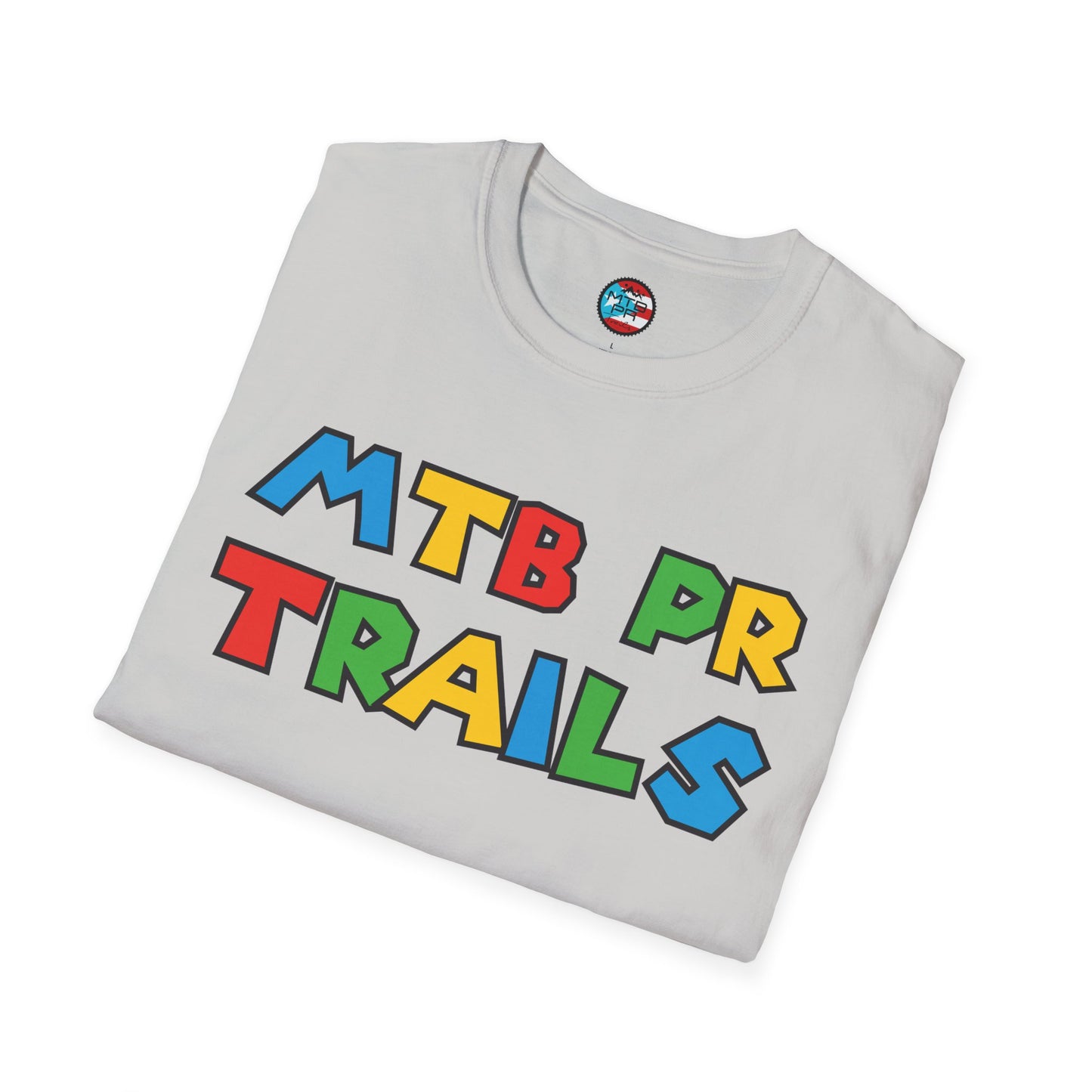 MTB PR TRAILS - LEVEL UP - Unisex Softstyle T-Shirt