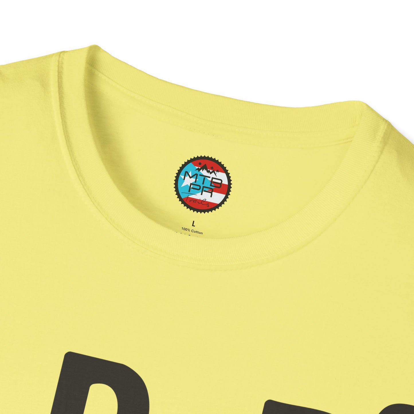 DeBI CoRReR MaS BICI - Black - MTB PR TRAILS - Unisex Softstyle T-Shirt