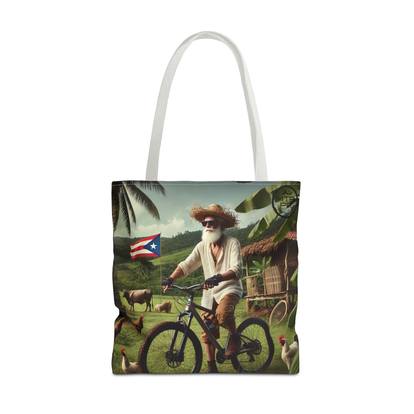 El Jibaro MTB - Logo OG - Tote Bag (AOP)