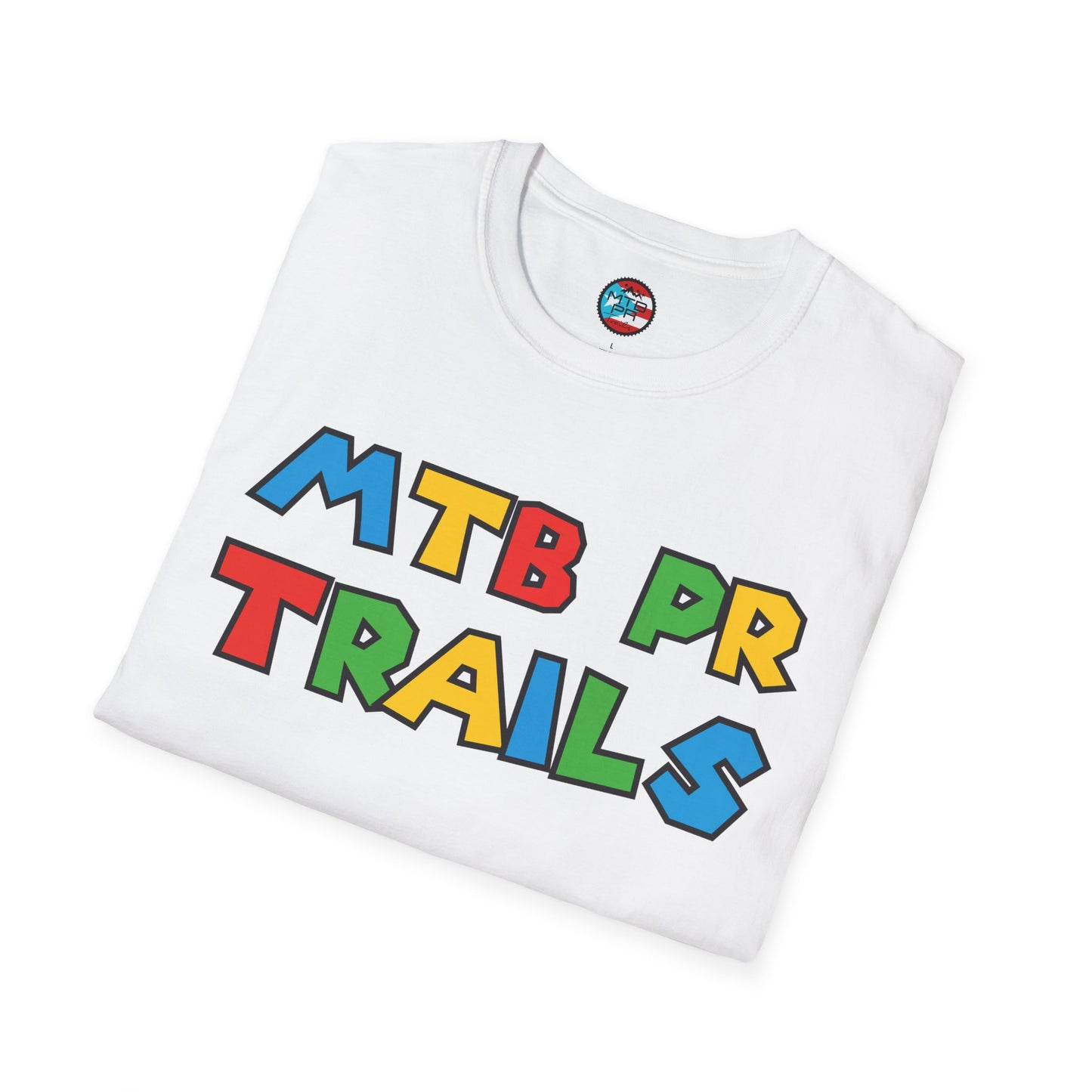 MTB PR TRAILS - LEVEL UP - Unisex Softstyle T-Shirt